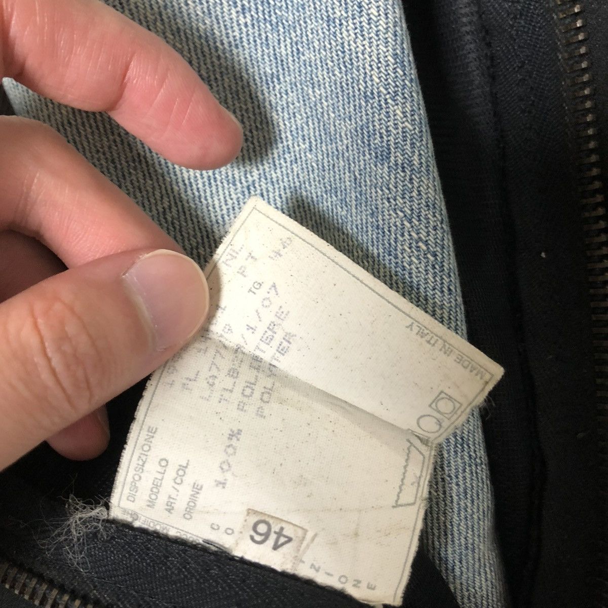 Helmut Lang 99AW SIGNLE HOLSTER CHAPS Size US 30 / EU 46 - 12 Thumbnail
