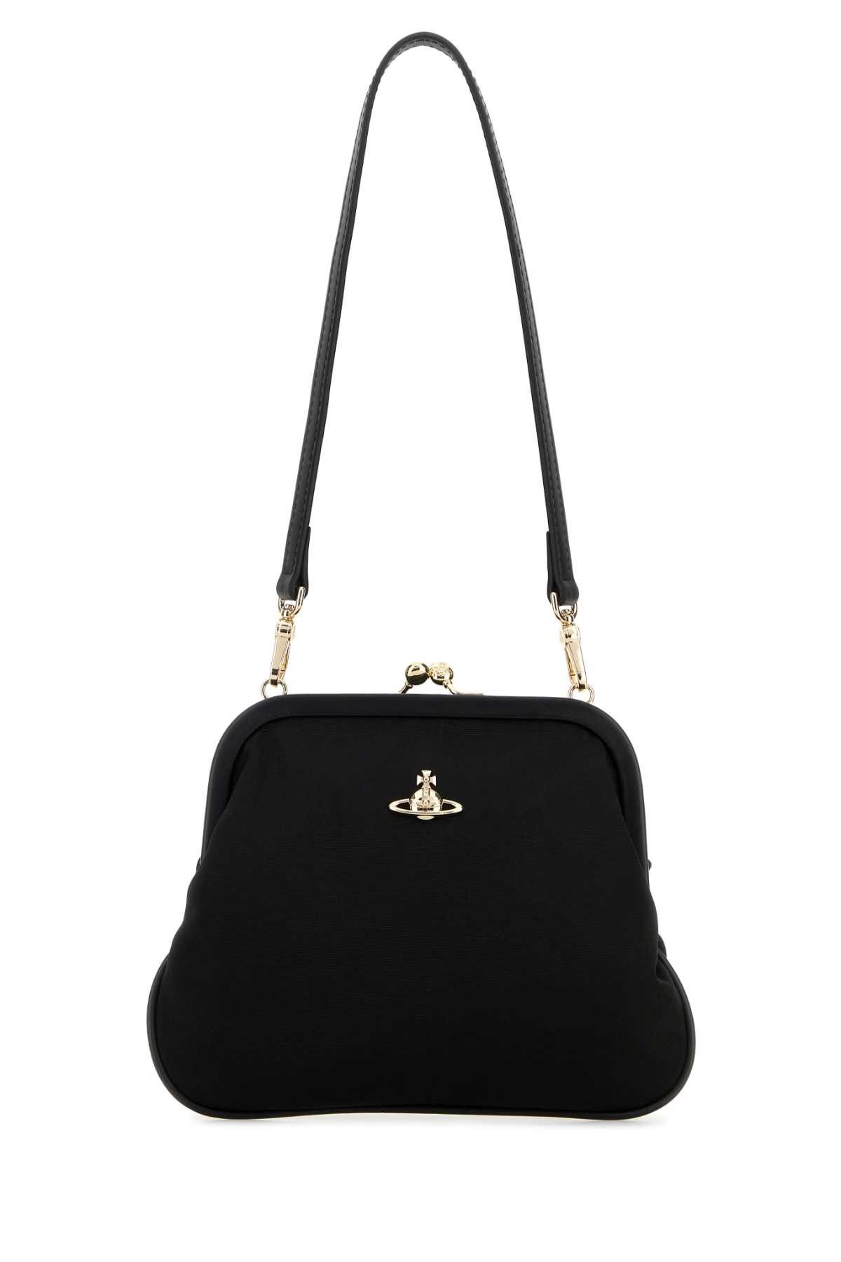 Vivienne Westwood Black Fabric Shoulder Bag Size ONE SIZE - 1 Thumbnail