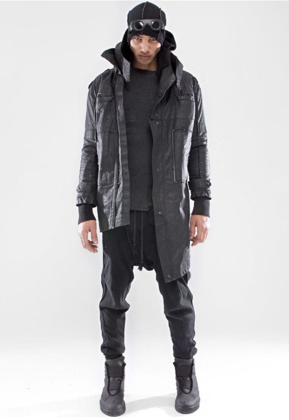 Demobaza Demobaza Top Coat Uniform Asymmetrical Jacket Size US L / EU 52-54 / 3 - 1 Thumbnail