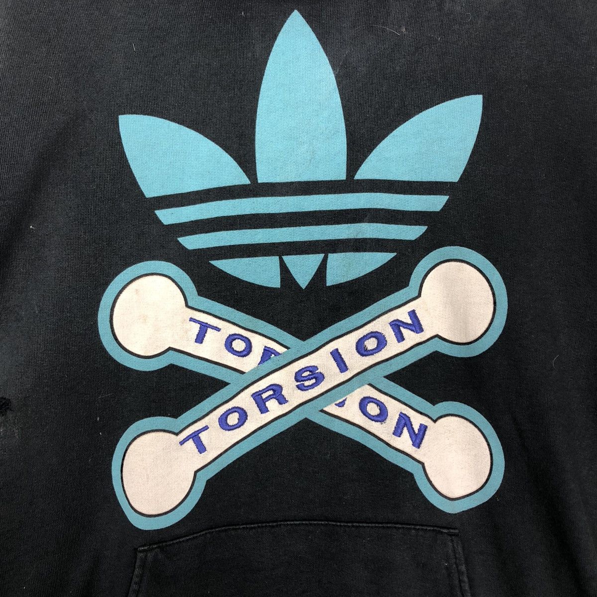 Adidas 🔥Adidas X Torsion Skeleton Big Logo Hoodie Pull Over Size US M / EU 48-50 / 2 - 14 Thumbnail