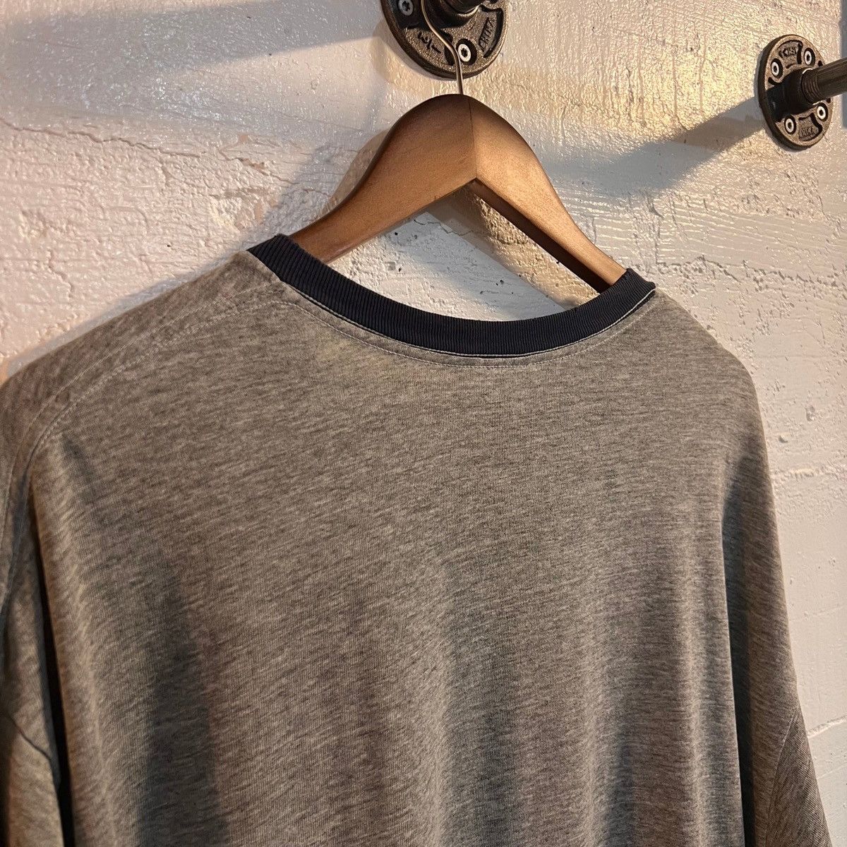 Chaps Ralph Lauren × Ralph Lauren × Vintage Vintage Distressed Chaps Ralph Lauren Ringer T-Shirt - Size Size US L / EU 52-54 / 3 - 5 Thumbnail