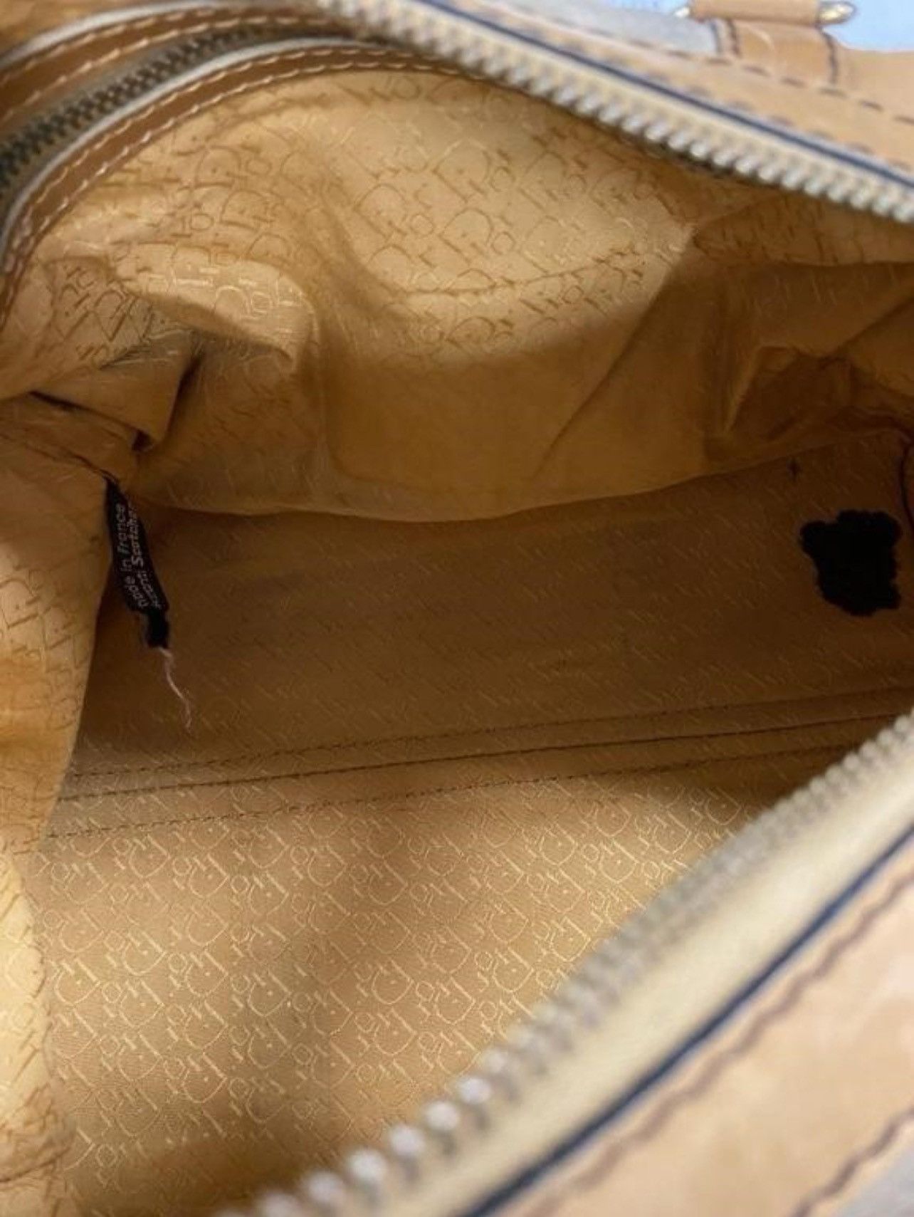 Christian Dior Monsieur Christian Dior Vintage Leather Suede Boston Duffle Size ONE SIZE - 5 Thumbnail