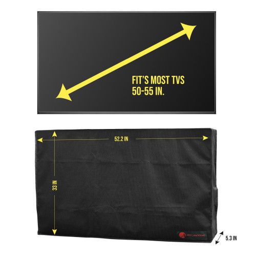 Designer × Homemade Outdoor Weatherproof TV Cover W/ Remote Pocket - 40"- 45" Size US L / EU 52-54 / 3 - 4 Thumbnail