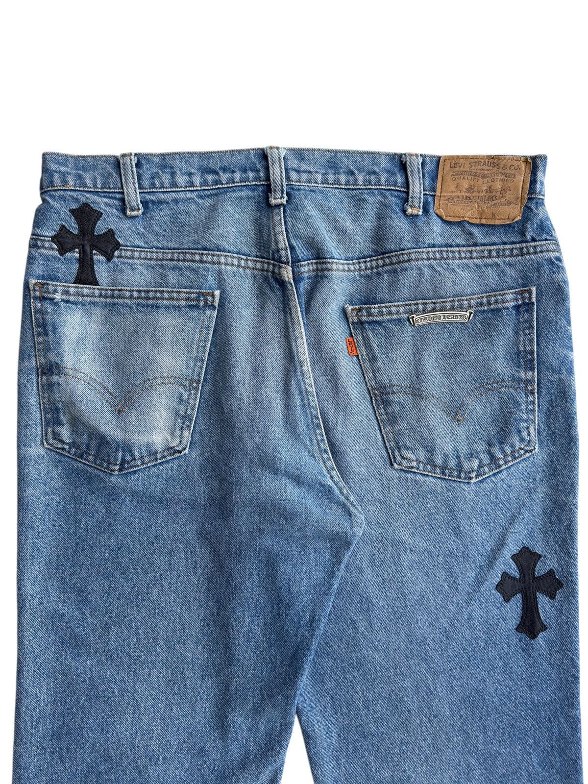 Chrome Hearts Chrome Hearts Flooded Patched 517 Levi’s Denim Jeans Size US 36 / EU 52 - 6 Thumbnail