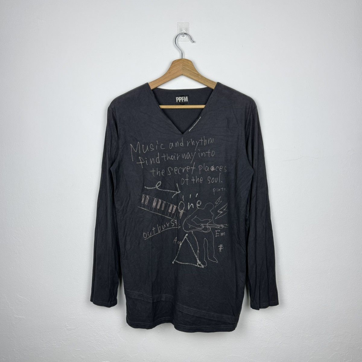PPFM PPFM Jean-Michel Basquiat Style Art Tee Size US M / EU 48-50 / 2 - 1 Thumbnail