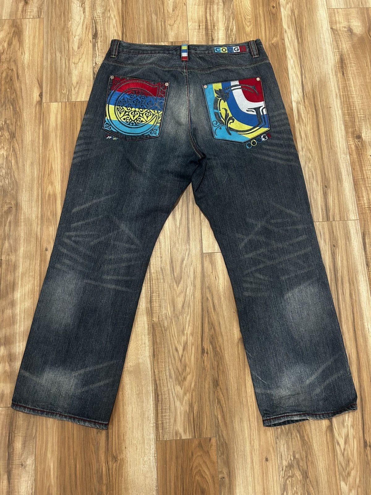 Coogi Vintage Y2K baggy coogi denim jeans with embroidery Size US 40 / EU 56 - 1 Thumbnail