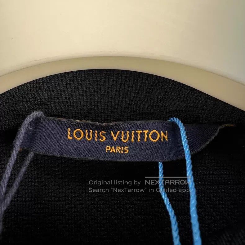 Louis Vuitton Louis Vuitton Solid Floral Embossed Casual Stand Neck Zip Size US XS / EU 42 / 0 - 4 Thumbnail