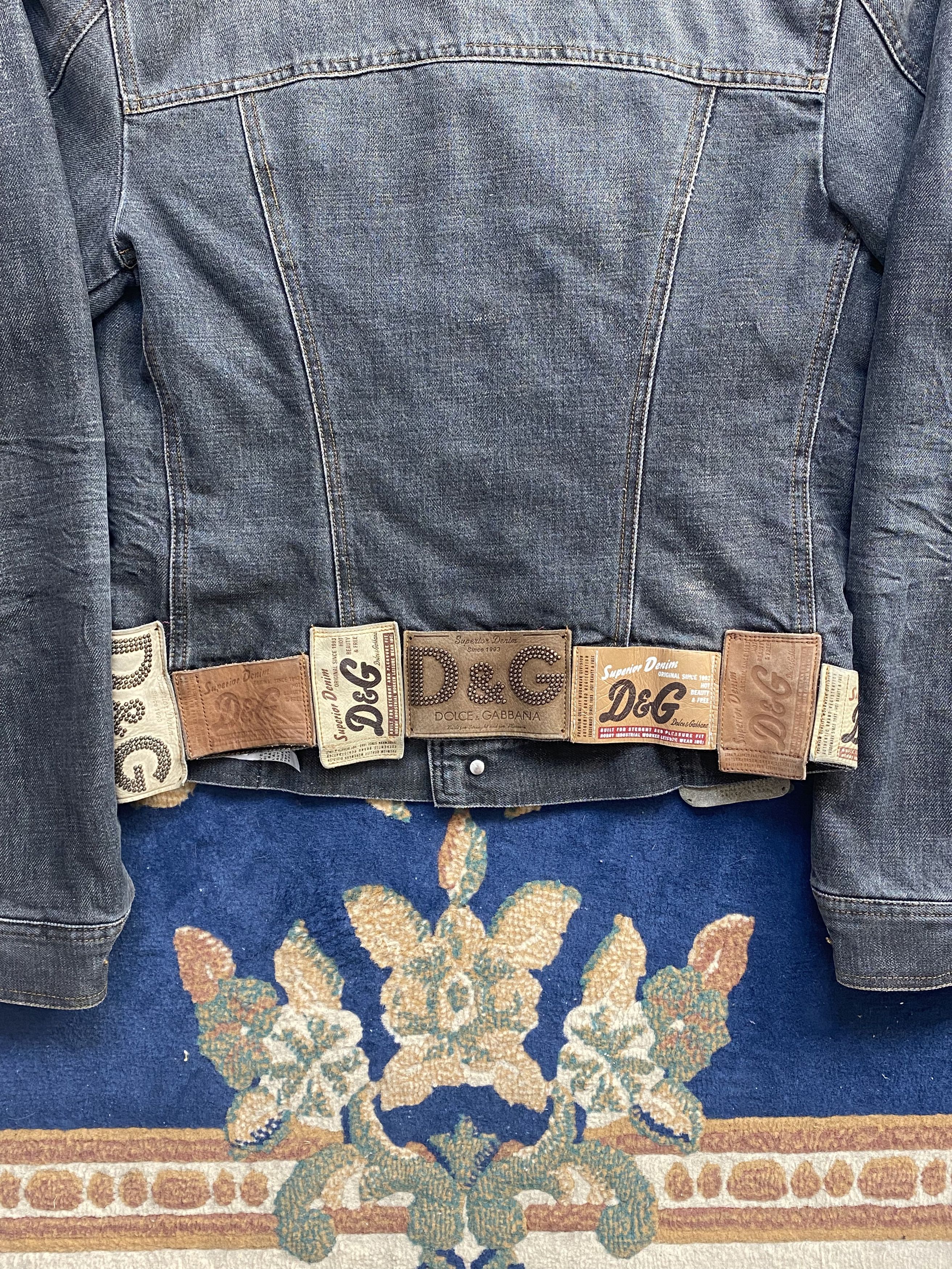 Dolce & Gabbana Dolce & Gabbana Denim Vest A/W 2003 Size M / US 6-8 / IT 42-44 - 6 Thumbnail