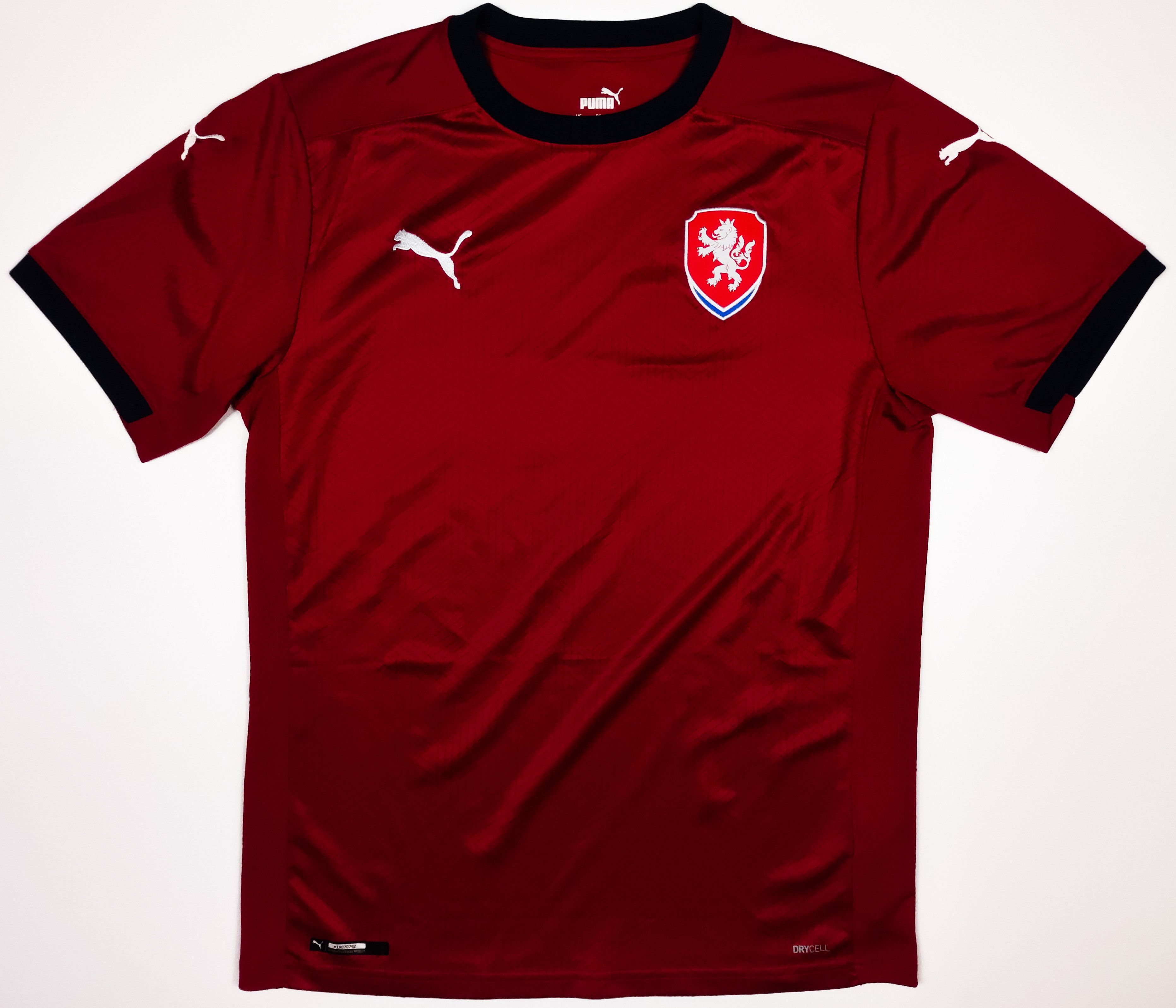Puma Czech Republic 2020 Puma Home Shirt Kit Jersey Size US M / EU 48-50 / 2 - 1 Thumbnail