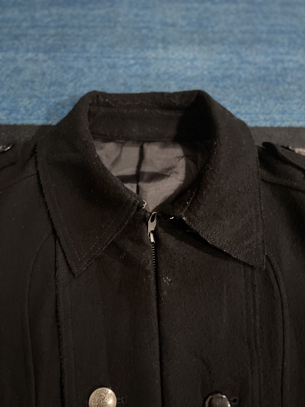 PPFM PPFM Double Breasted Zipper Wool Jacket Size US M / EU 48-50 / 2 - 7 Thumbnail