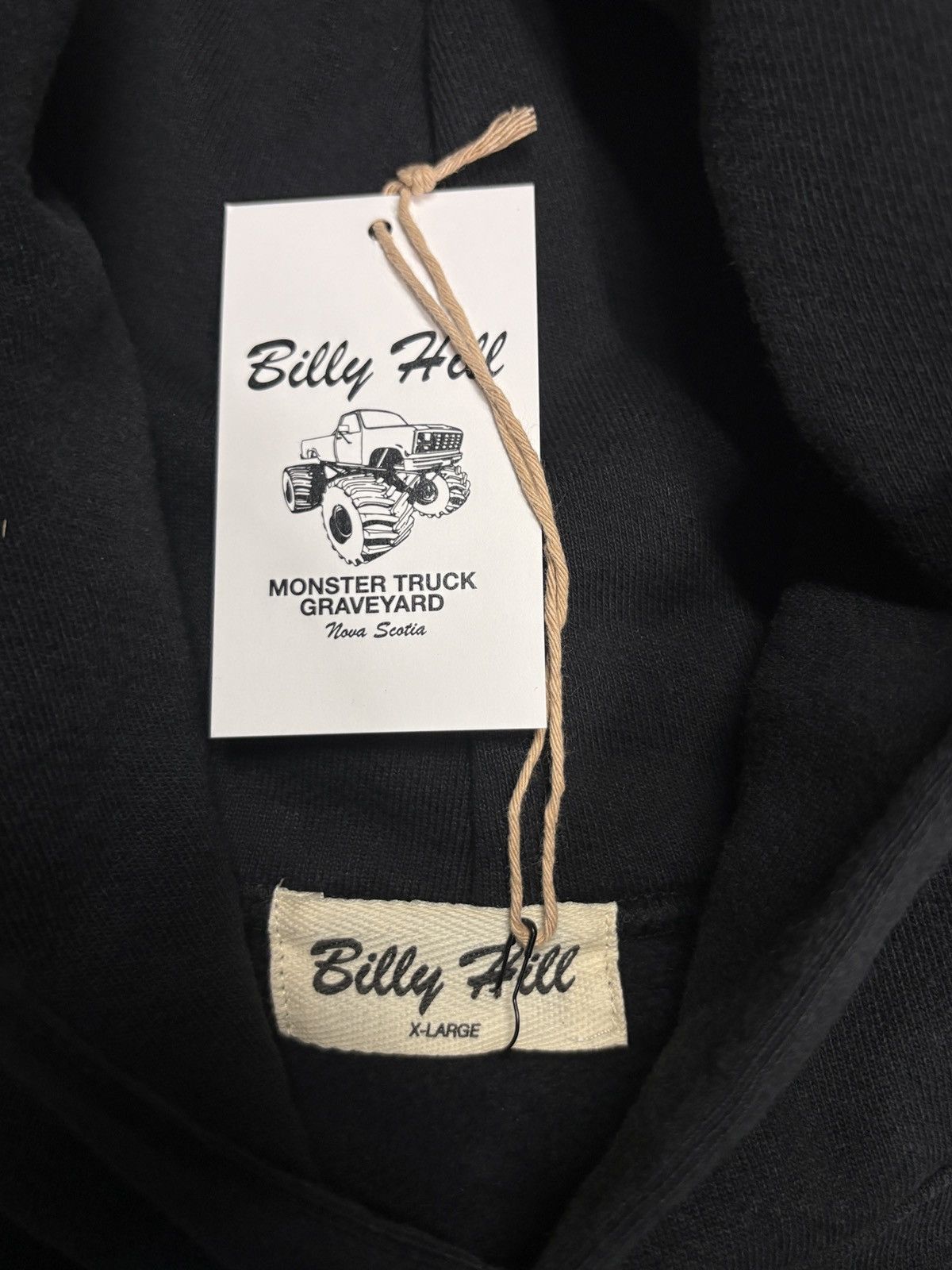 Billy Hill Billy Hill Auto Asylum Diamond Plated Print Hoodie Size XL Size US XL / EU 56 / 4 - 3 Thumbnail