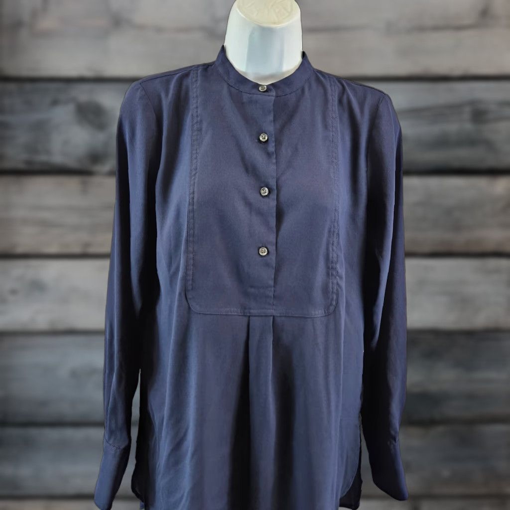 Ann Taylor **Ann Taylor Women Popover Top Size XS Blue Long Sleeve** User: Ann Taylor Women Popover Top Size XS Blue Long Sleeve Size XS / US 0-2 / IT 36-38 - 1 Thumbnail