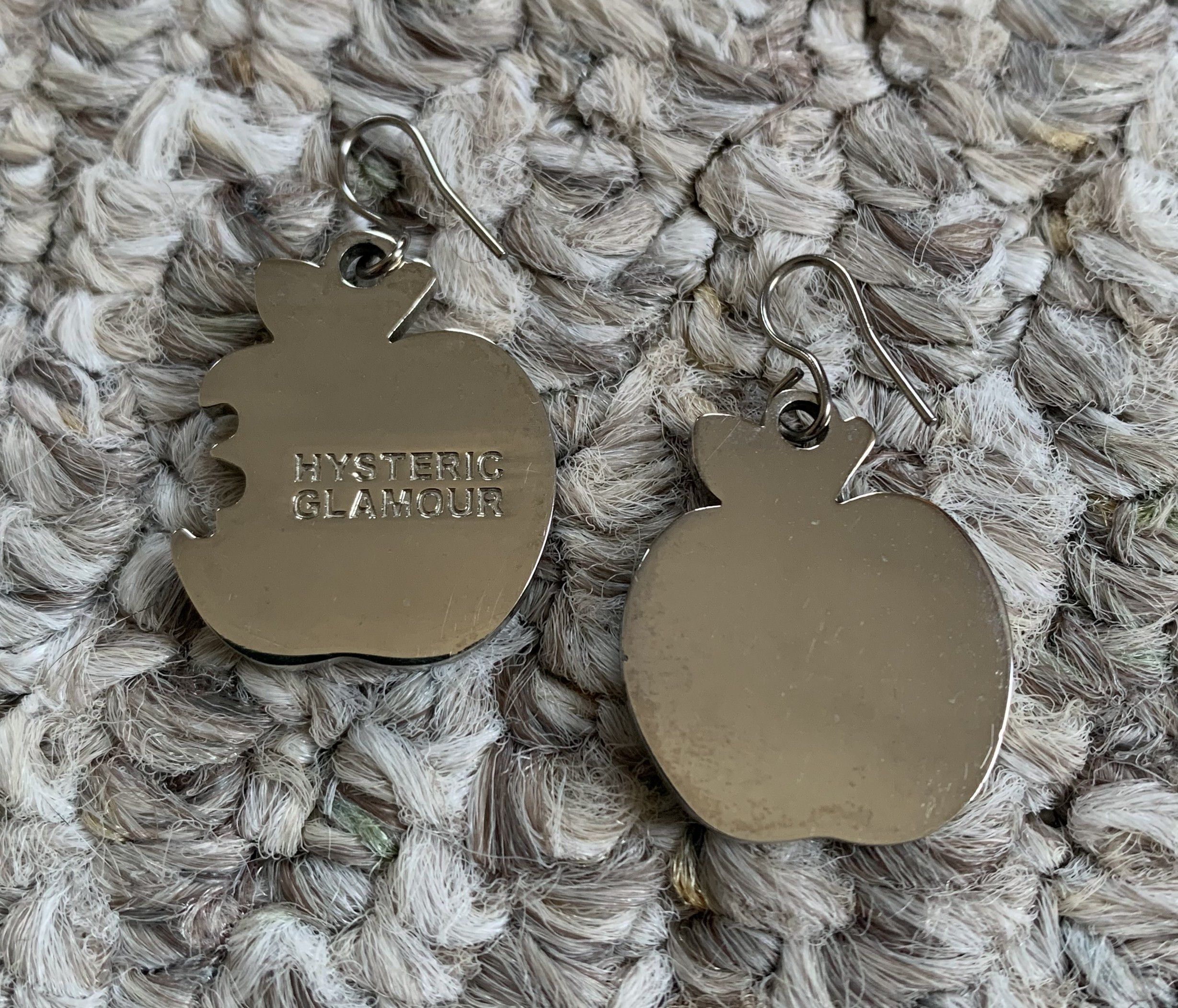 Hysteric Glamour Hysteric Glamour Skull Apple Charm Earrings Size ONE SIZE - 2 Thumbnail