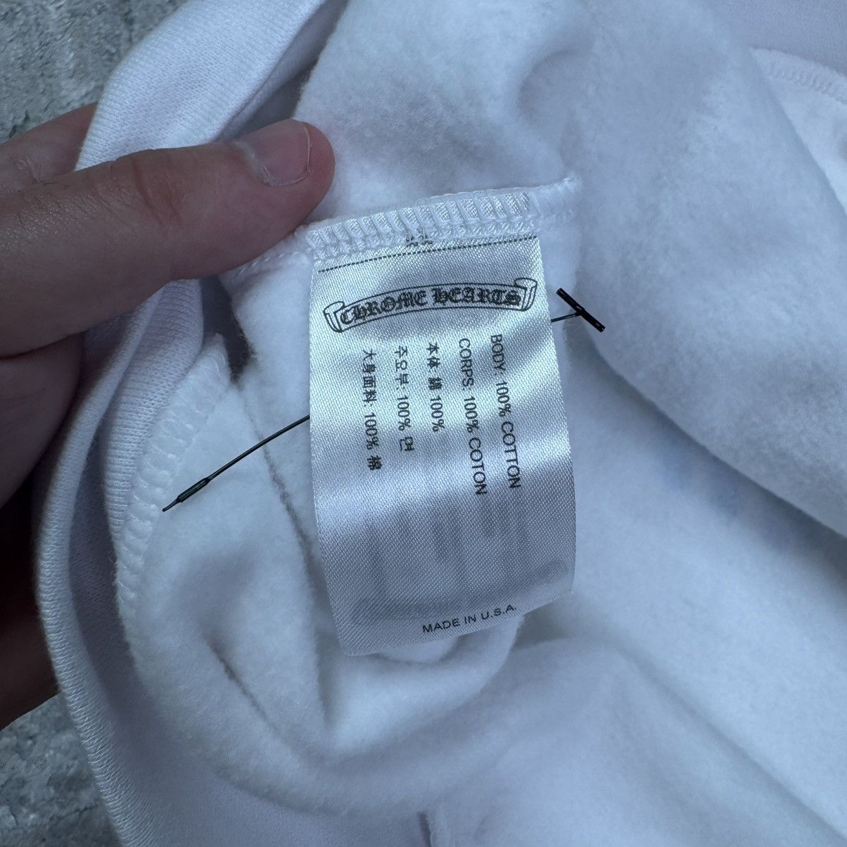 Chrome Hearts St. barths horseshoe pullover hoodie Size US L / EU 52-54 / 3 - 15 Thumbnail