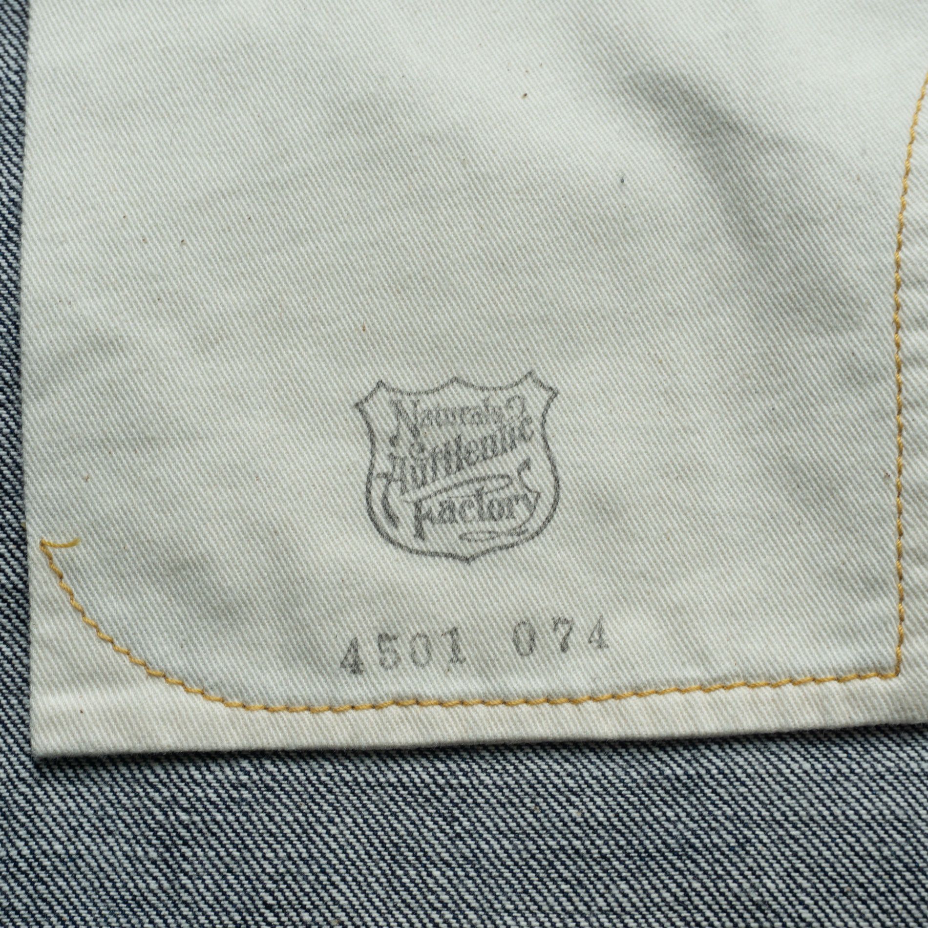 Japanese Brand Naturals. 4501 ORDER CRAFT DENIM No. 074 W33 x L32 Size US 33 - 14 Thumbnail