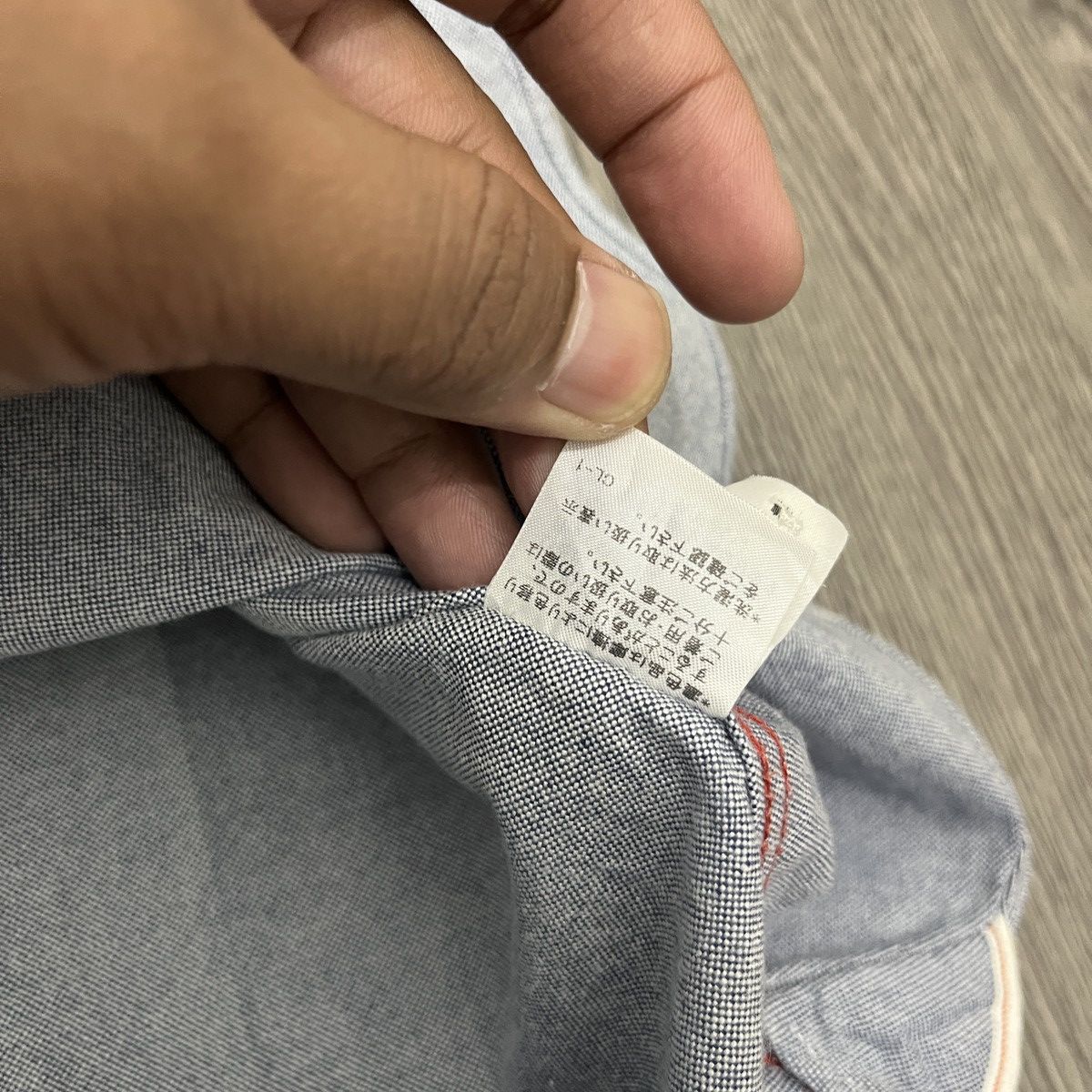 Issey Miyake Tsumori Chisato Selvedge Shirt with a Ant Embroidery Size US M / EU 48-50 / 2 - 13 Thumbnail