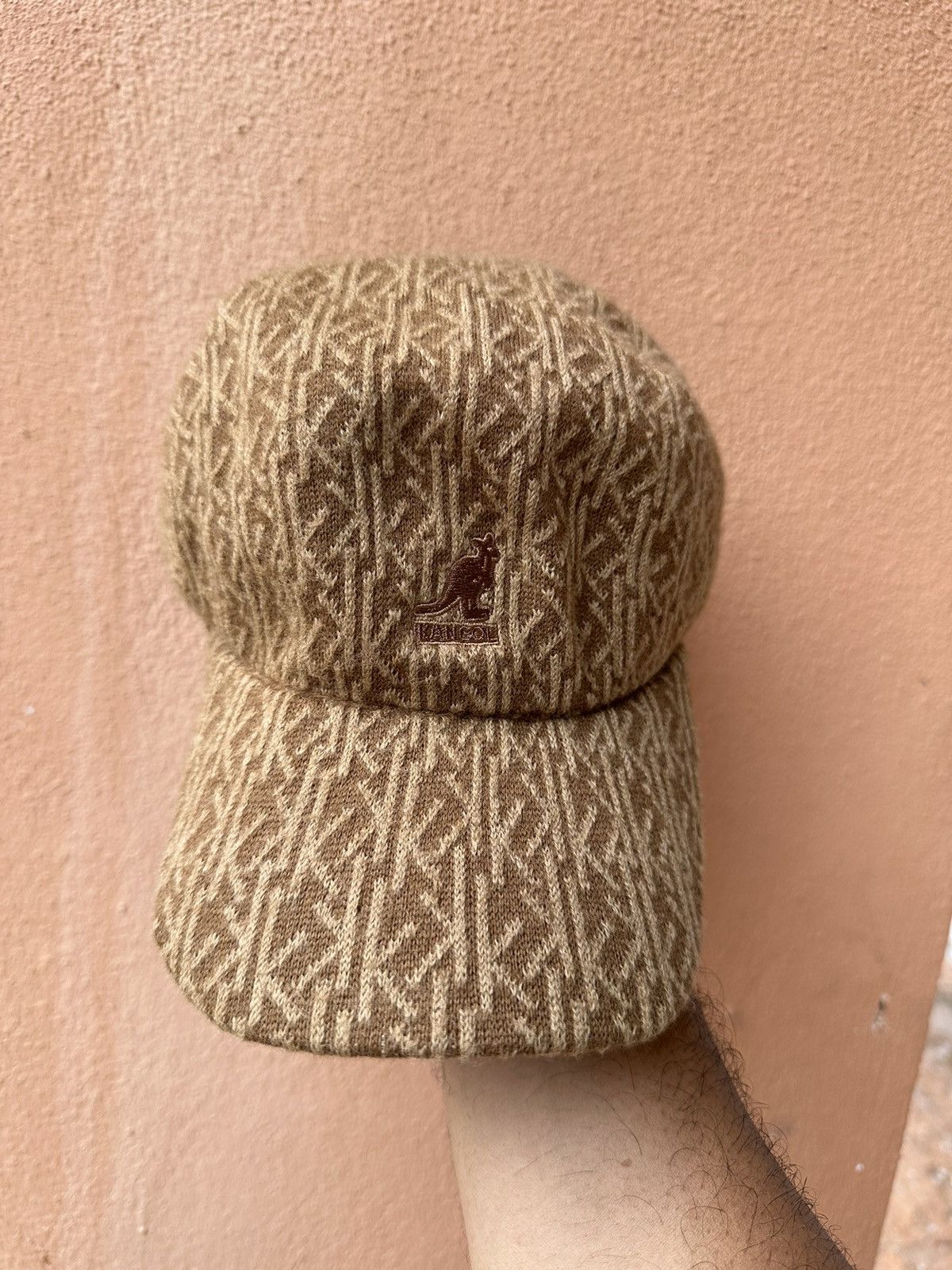 Kangol VTG Kangol Monogram Jacquard Space Cap Size ONE SIZE - 2 Thumbnail