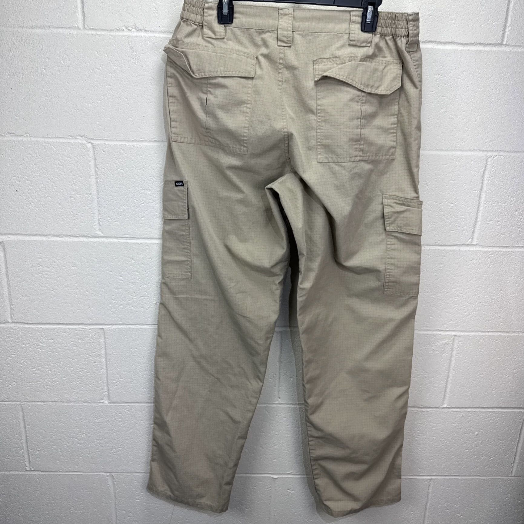 Vintage CQR Pants Men Size 38x34 Beige Tactical Cargo Ripstop Water-Resistant Outdoor Mens Size US 38 / EU 54 - 7 Thumbnail