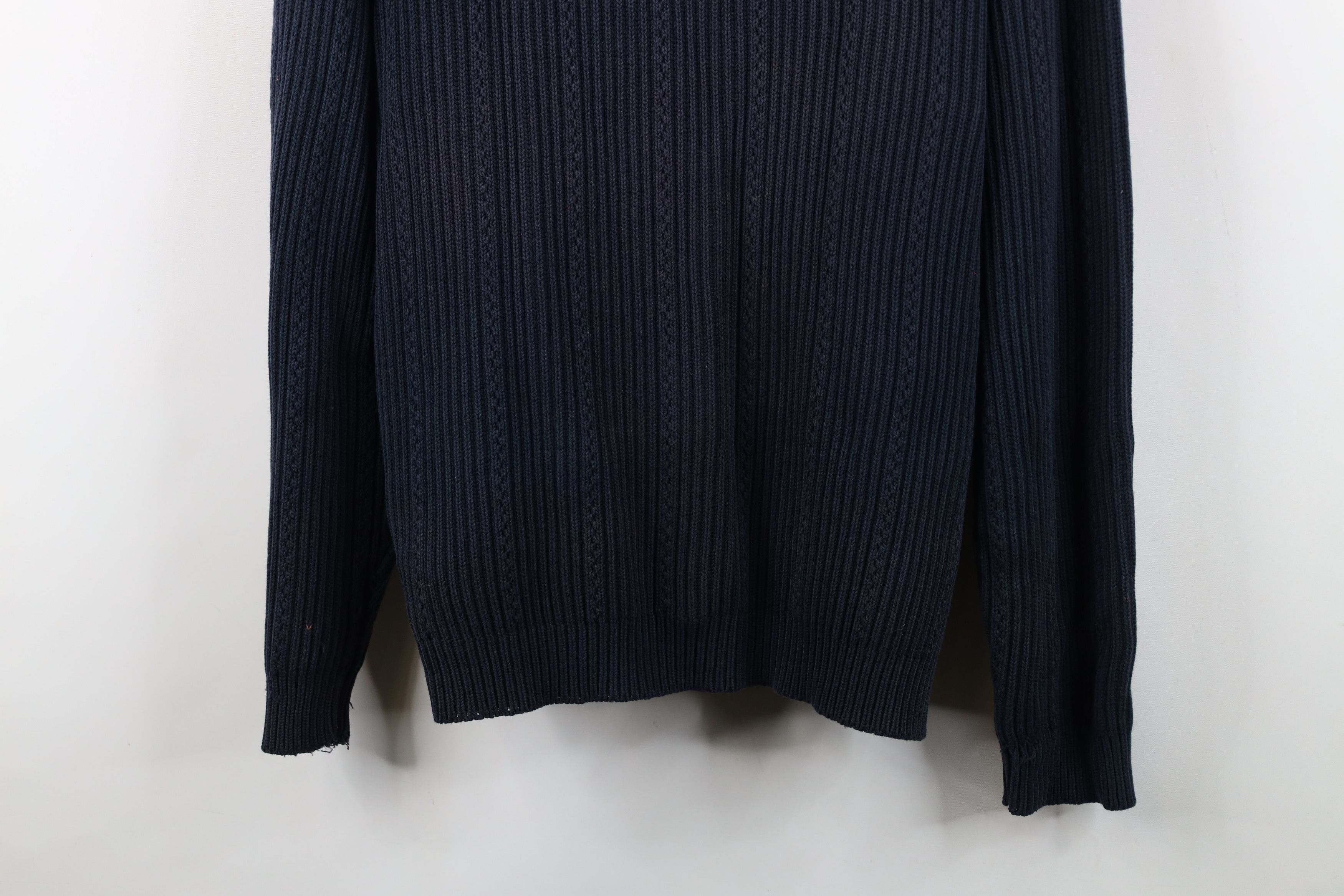 Ralph Lauren Vintage 90s Chaps Ralph Lauren Ribbed Knit Sweater Size US L / EU 52-54 / 3 - 3 Thumbnail
