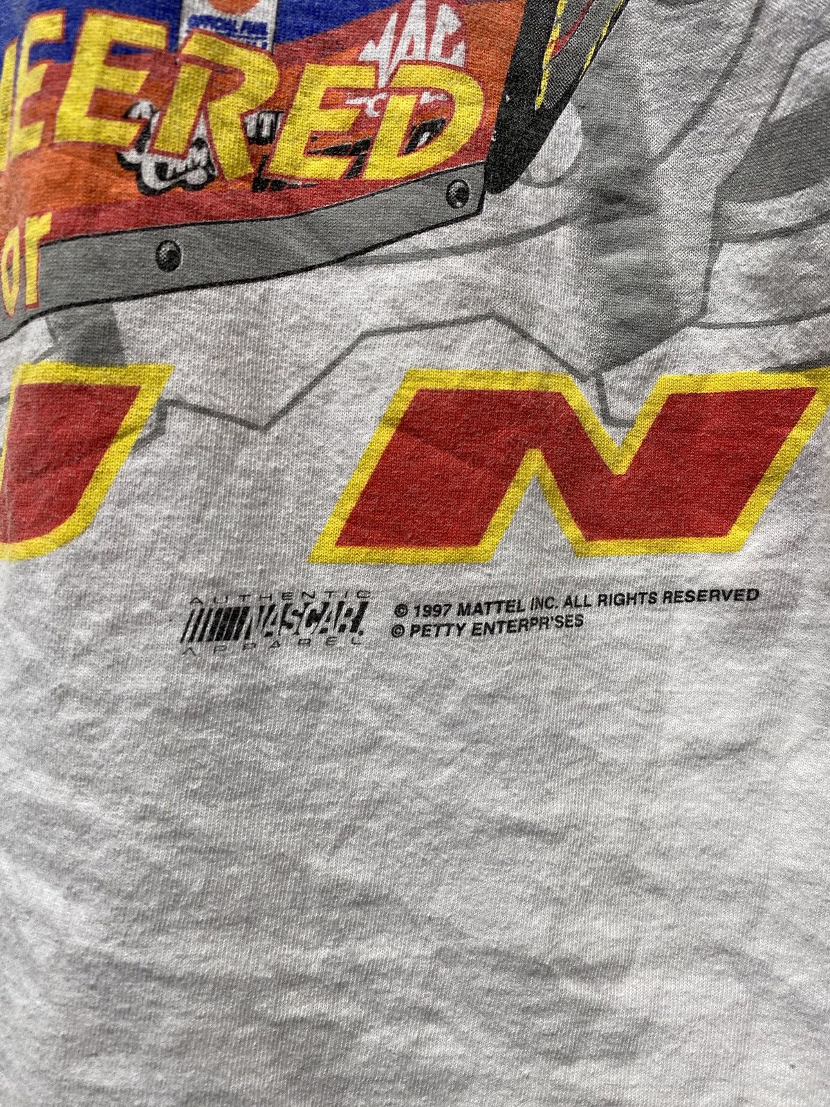 NASCAR Vintage 90’s Hot Wheels Nascar Adult T-Shirt 2XL Size US XXL / EU 58 / 5 - 4 Thumbnail