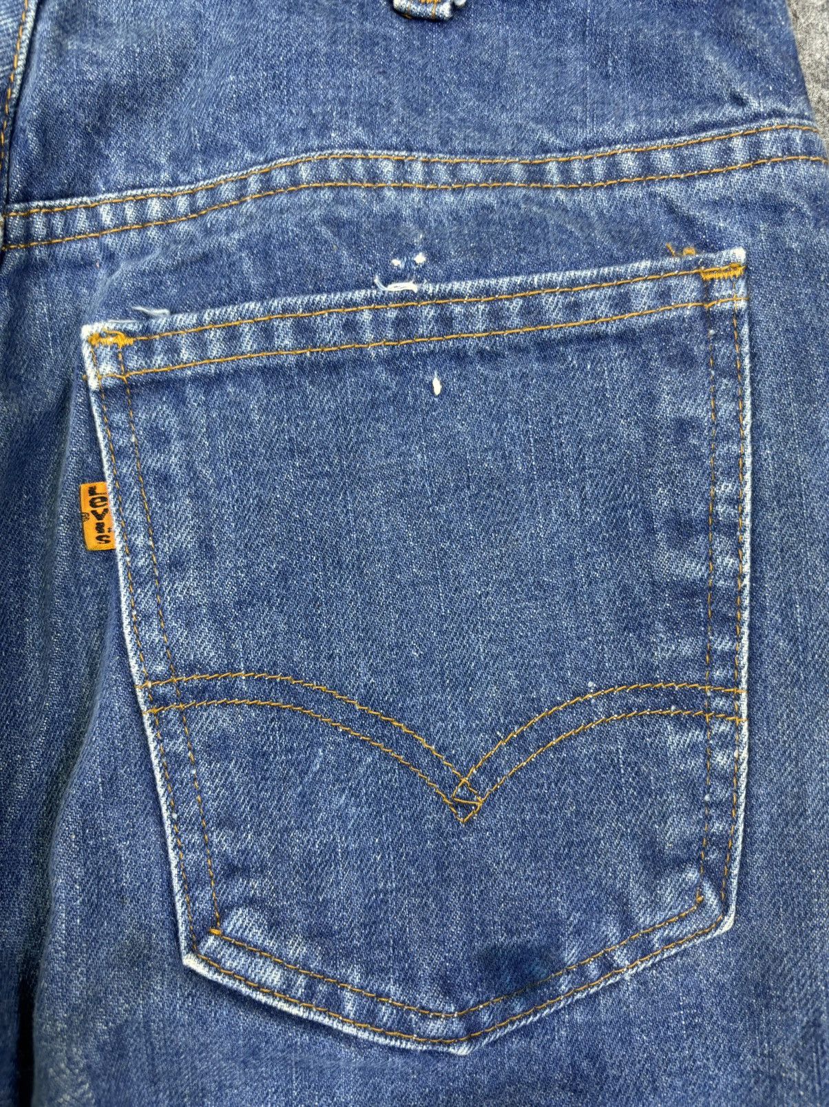 Levi's 💥Vintage💥80s Levis 646 Blue Wash Bell Bottom Denim K2 Size US 29 - 10 Thumbnail