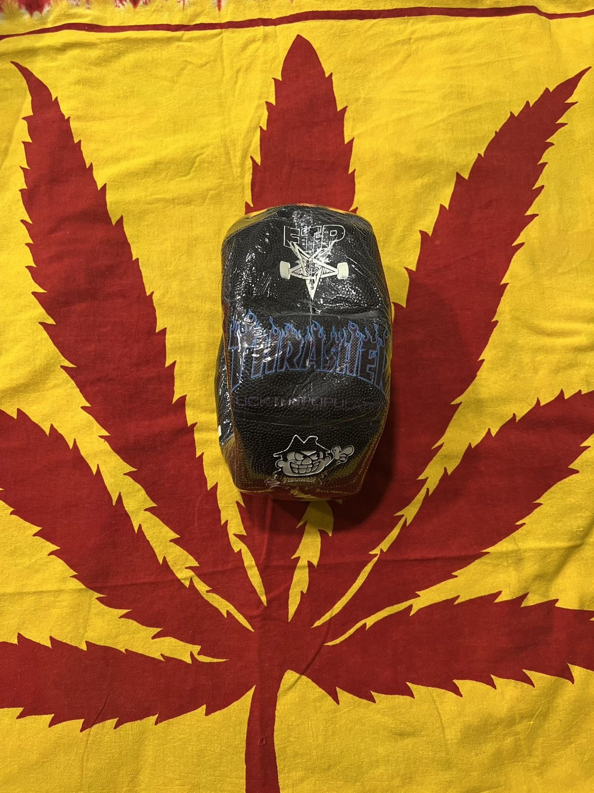 Fuck The Population FTP Thrasher LOGO BASKETBALL Size ONE SIZE - 2 Thumbnail