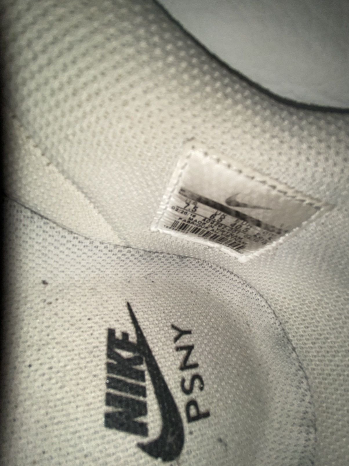 Nike PSNY x Air Force 1 High Matte Silver 2018 Size US 7.5 / EU 40-41 - 8 Thumbnail