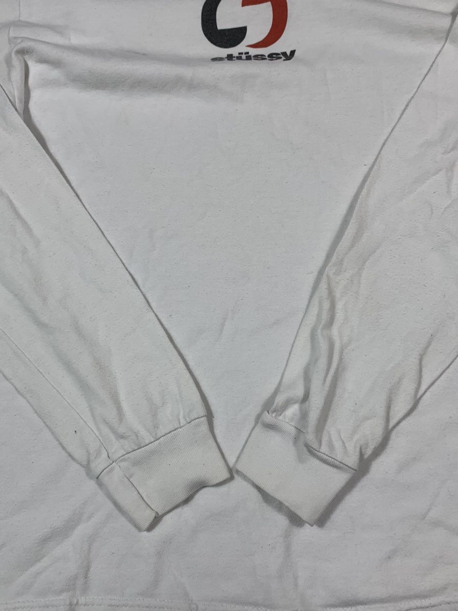 Stussy × Vintage Vintage Y2K Stussy long sleeve central logo streetwear S Size US S / EU 44-46 / 1 - 4 Thumbnail