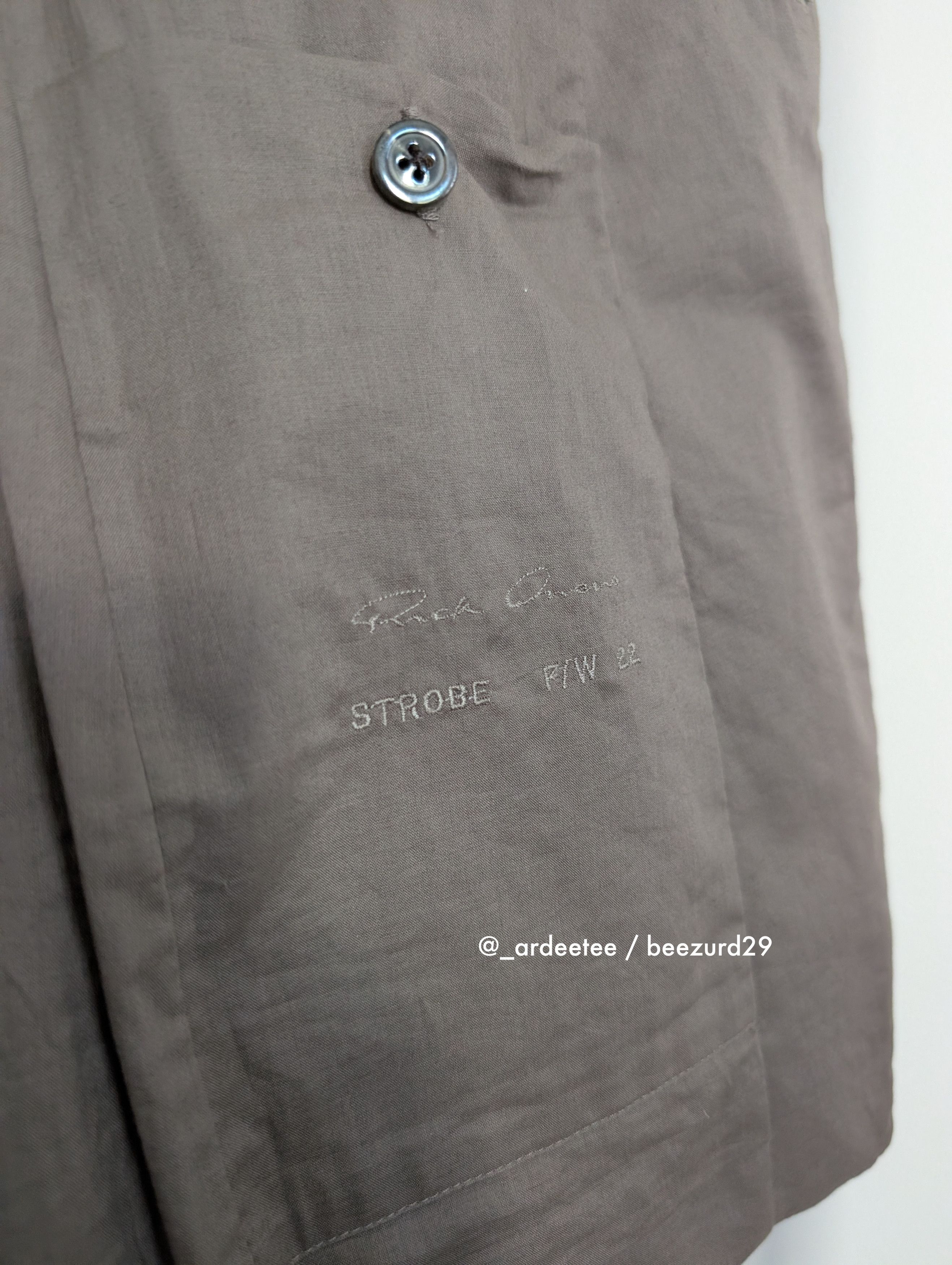 Rick Owens 💥$4K SAMPLE SEQUIN FOGPOCKET NEUE ALICE BLAZER JACKET Size S / US 4 / IT 40 - 14 Thumbnail
