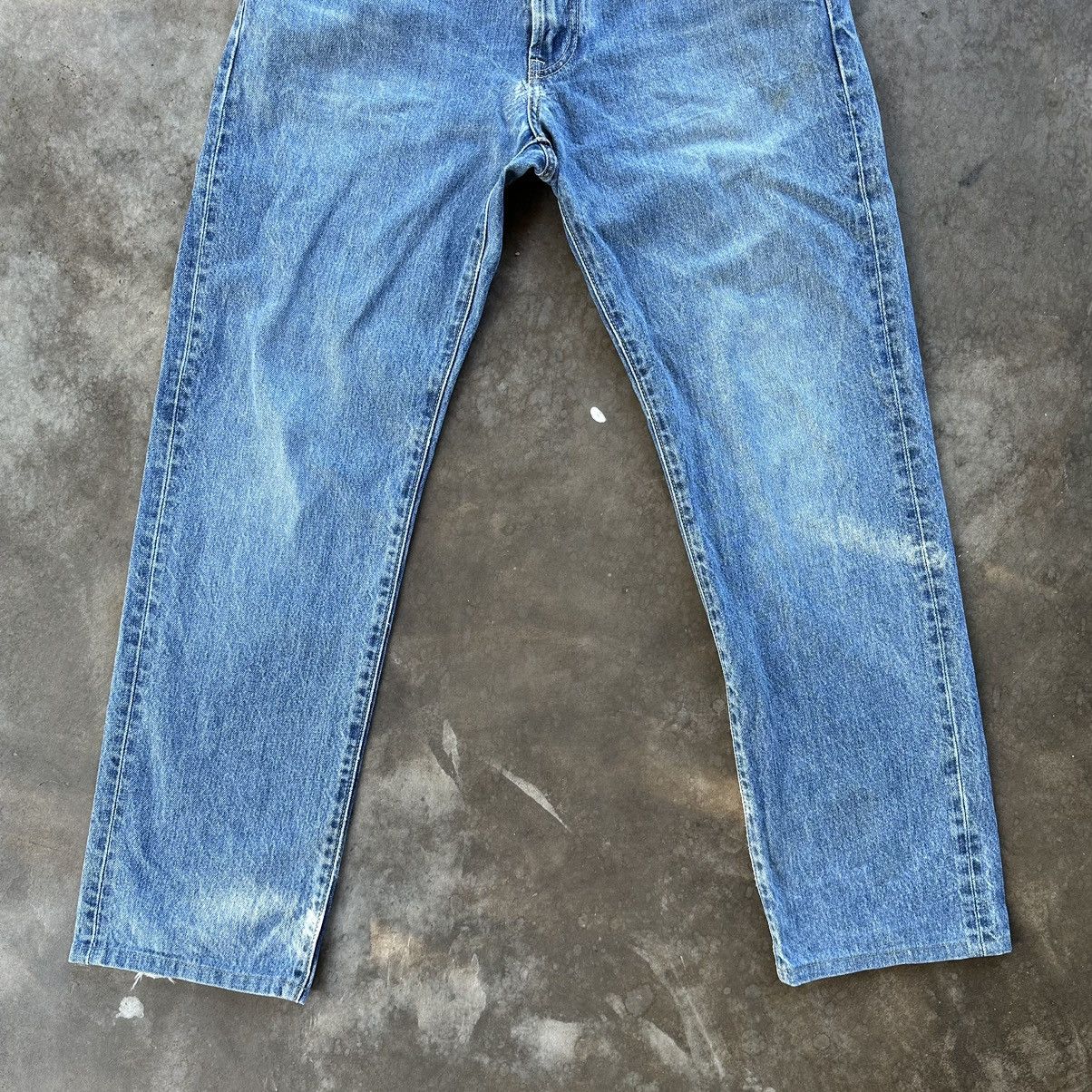 Japanese Brand Vintage Japanese Distressed Faded Denim Jean Pant W34 Size US 34 / EU 50 - 2 Thumbnail