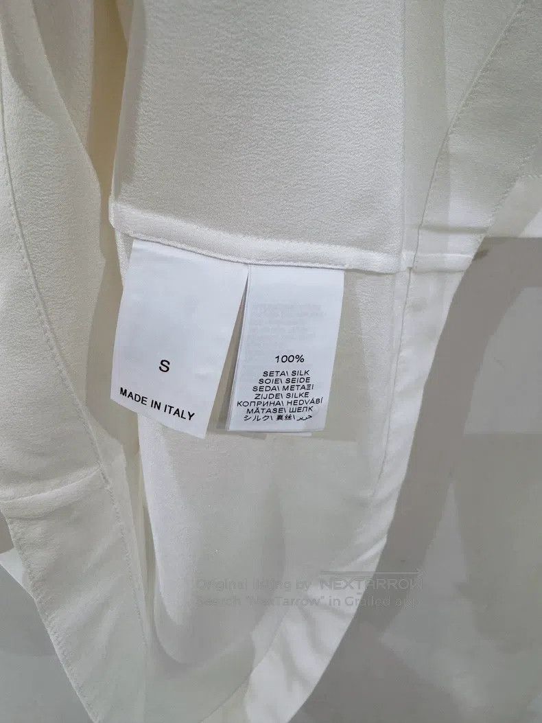 Brunello Cucinelli Brunello Cucinelli Silk Short-sleeve Size S / US 4 / IT 40 - 4 Thumbnail