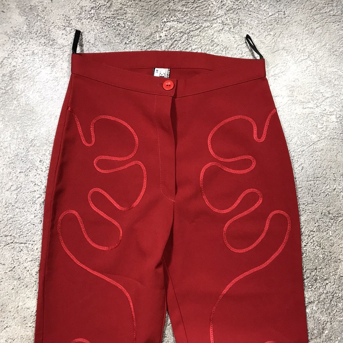 Vintage Vintage 90s Japan Flared Parachute Sweatpants Streetwear 27 Size 27" / US 4 / IT 40 - 3 Thumbnail
