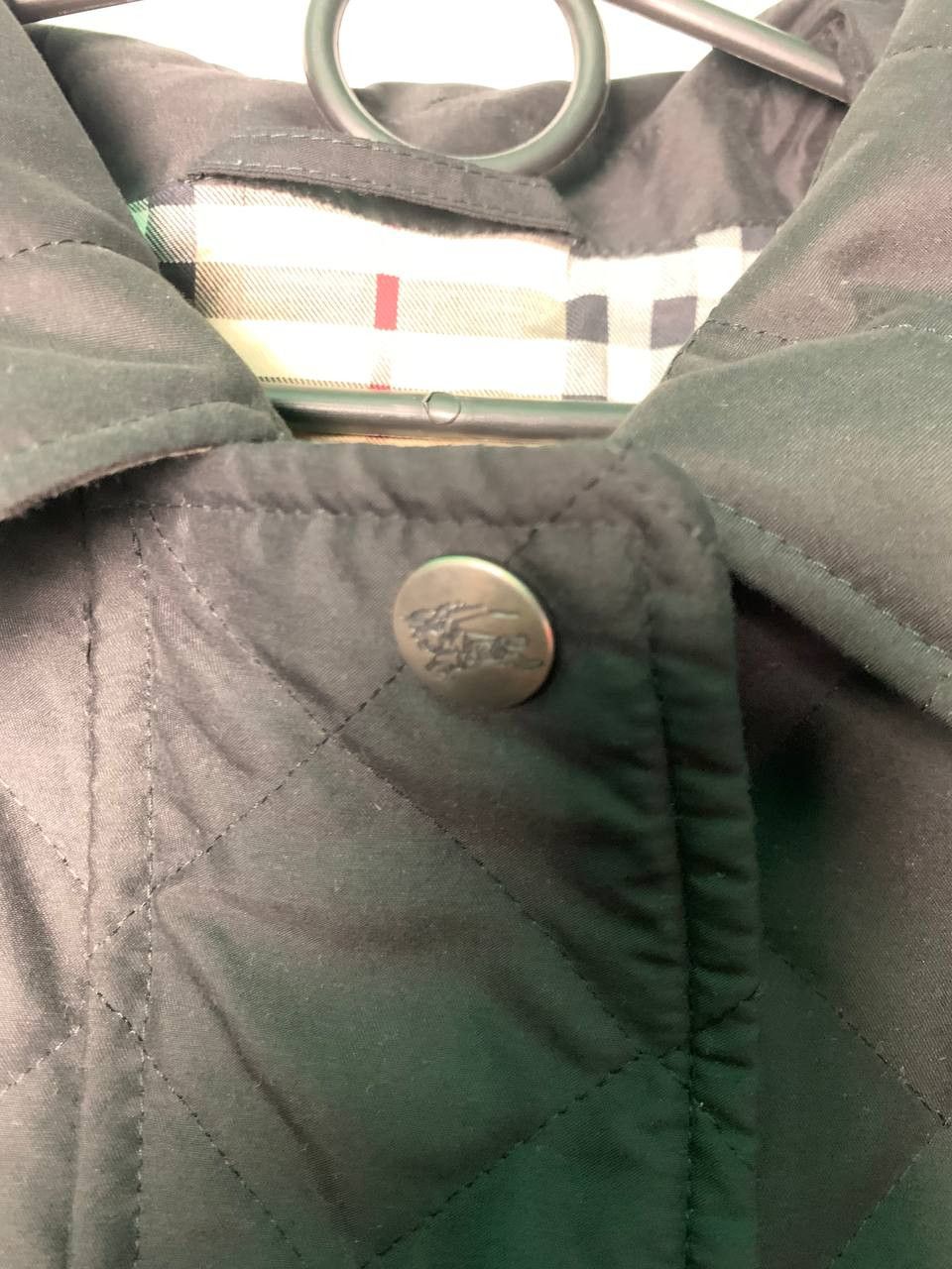 Burberry Vintage Y2K designer luxury Burberry Quilted Jacket Sz 38 Size XS / US 0-2 / IT 36-38 - 5 Thumbnail