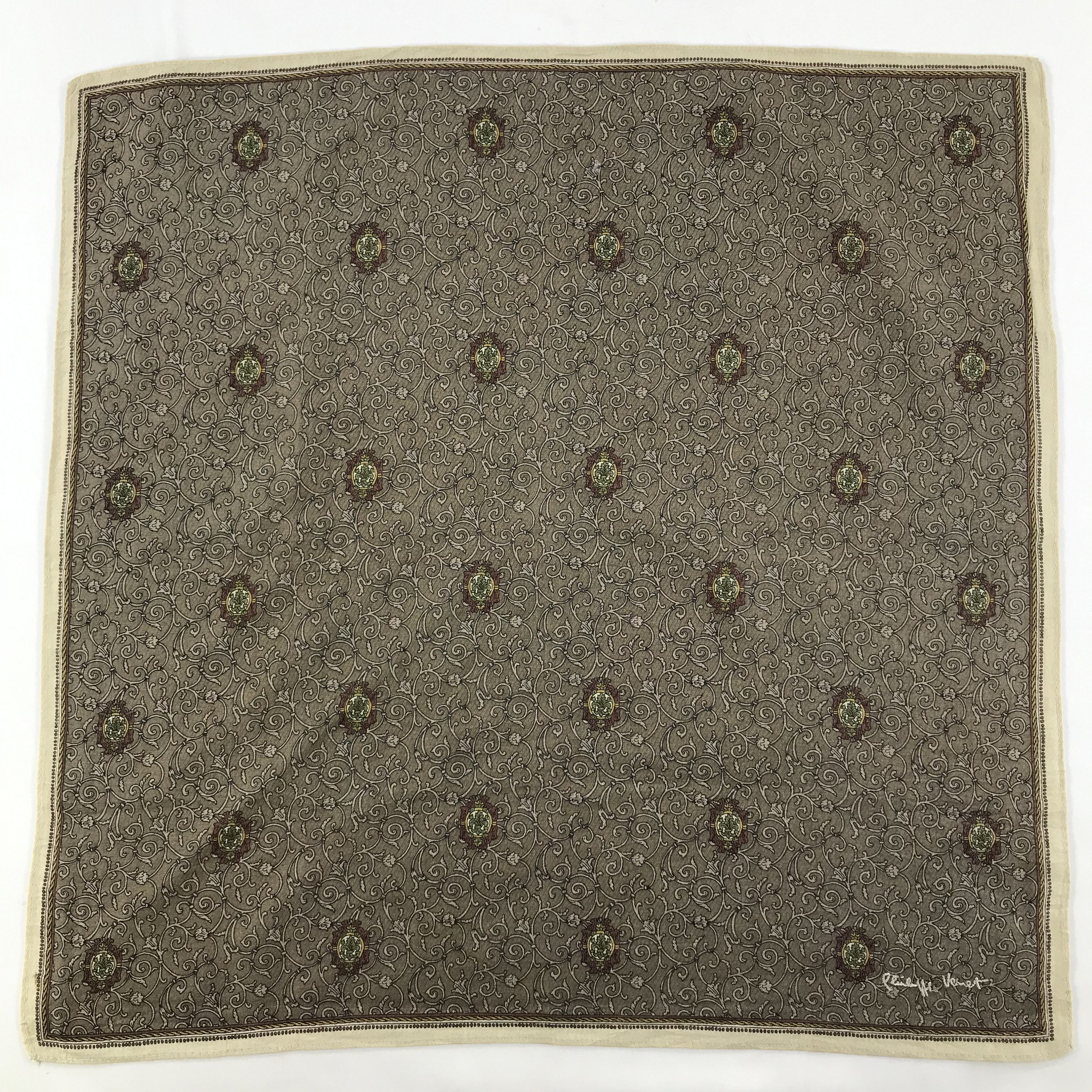 Vintage Philippe Venet Bandana / Handkerchief / Neckerchief - S1264 Size ONE SIZE - 1 Thumbnail