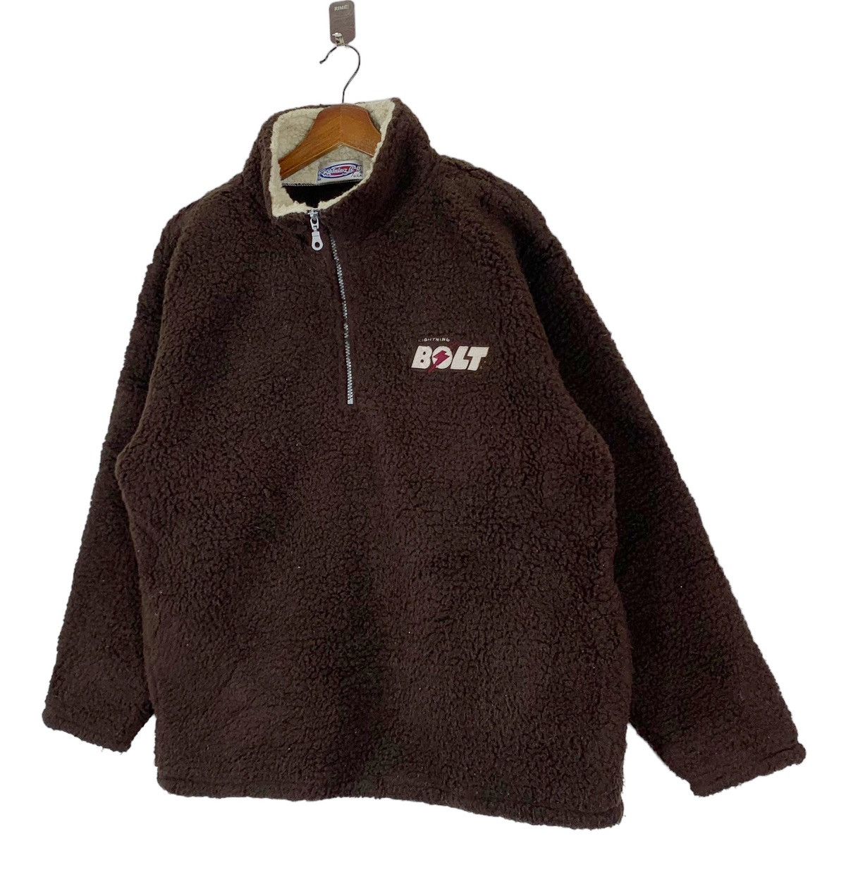 Lightning Bolt 🔥🔥VINTAGE LIGHTNING BOLT SURF STYLE SURFWEAR FLEECE SWEATER Size US M / EU 48-50 / 2 - 2 Thumbnail