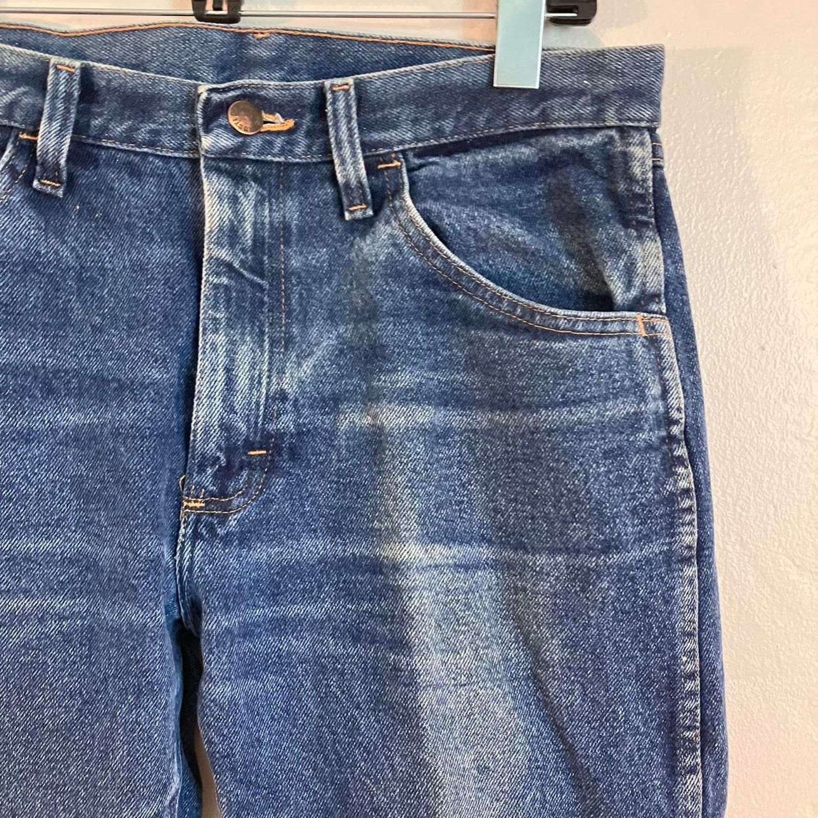 Rustler × Vintage Vintage Y2K Rustler Faded Denim Blue Jeans Western Cowboy Size US 31 - 2 Thumbnail