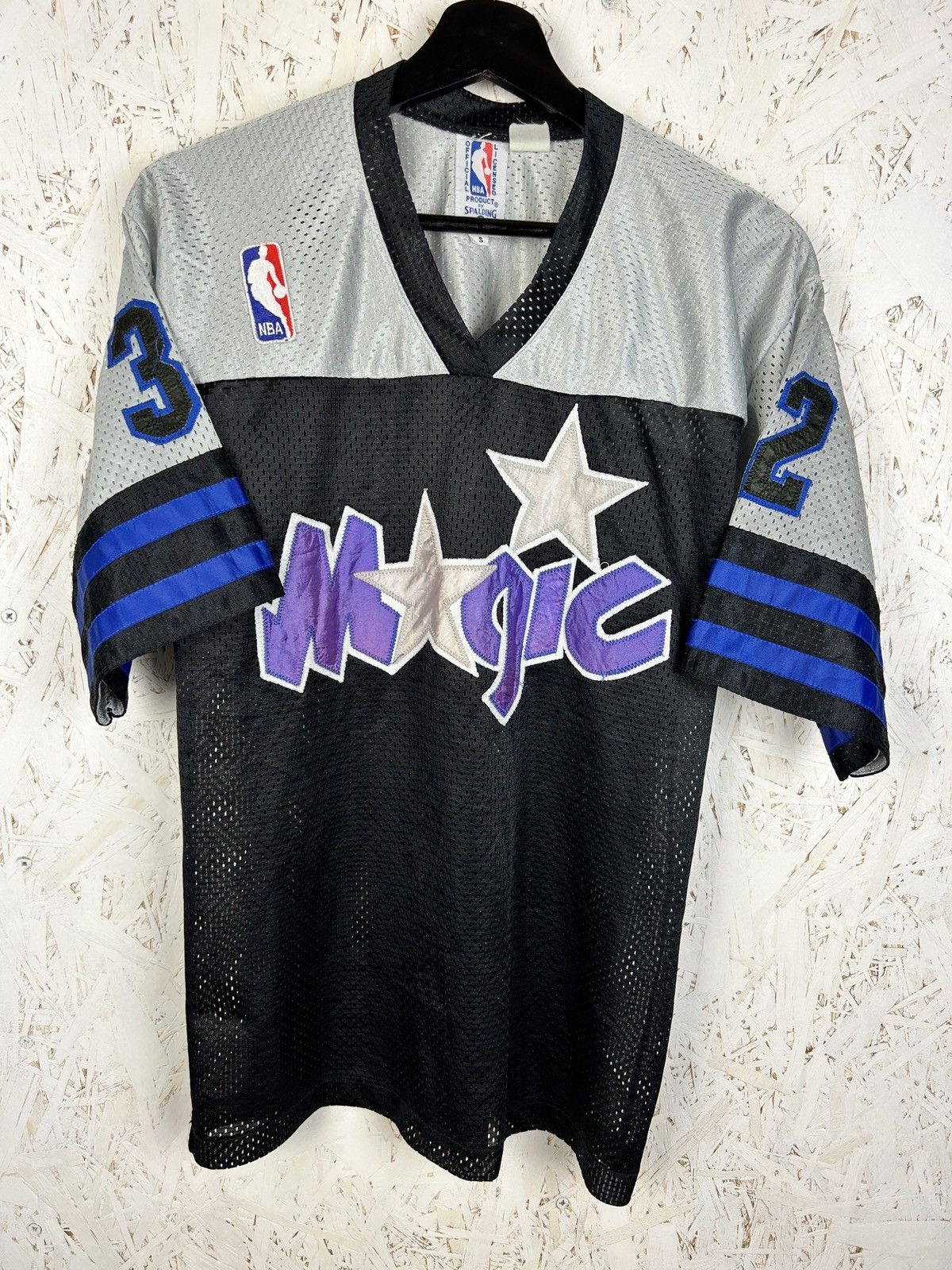 NBA 90s NBA Spalding Orlando Magic #32 Retro Jersey Size S Size US S / EU 44-46 / 1 - 1 Thumbnail