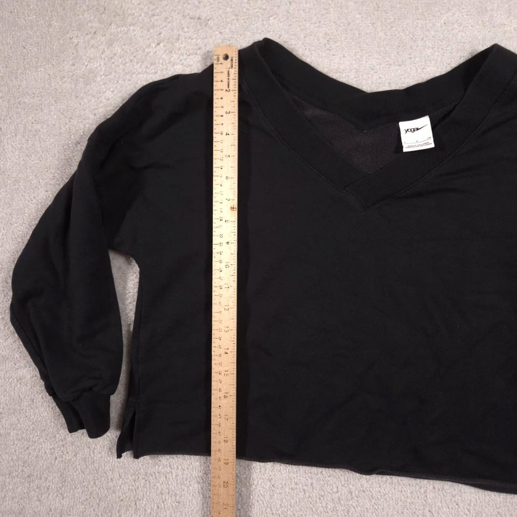 Nike VINTAGE Nike Yoga Sweatshirt Womens XS? Size S / US 4 / IT 40 - 6 Thumbnail