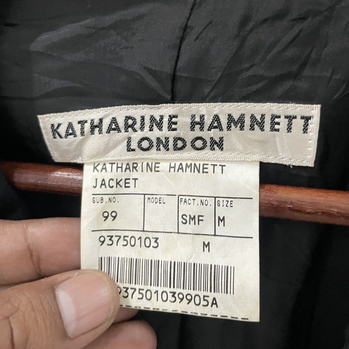 Katharine Hamnett London Vintage Katharine Hamnett London Coat Jacket Size M / US 6-8 / IT 42-44 - 5 Thumbnail