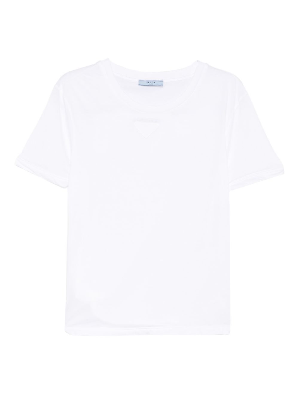 Prada COTTON T-SHIRT Size L / US 10 / IT 46 - 1 Thumbnail