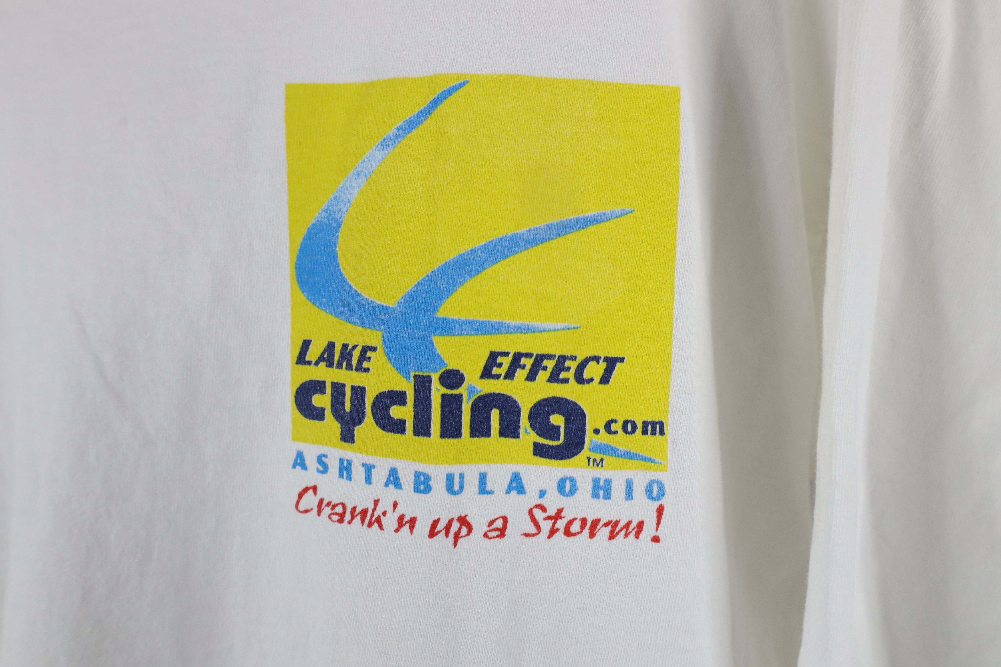 Vintage Vintage Cycling Ashtabula Ohio Long Sleeve T-Shirt USA Size US L / EU 52-54 / 3 - 4 Thumbnail