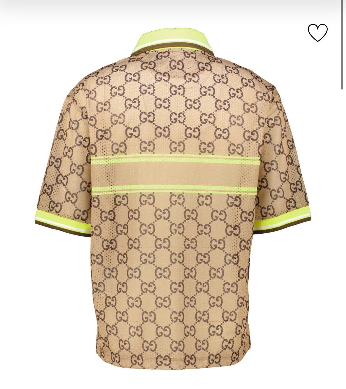 Gucci Gucci | Men's Polo Shirt POLYESTER NET Size US L / EU 52-54 / 3 - 2 Thumbnail