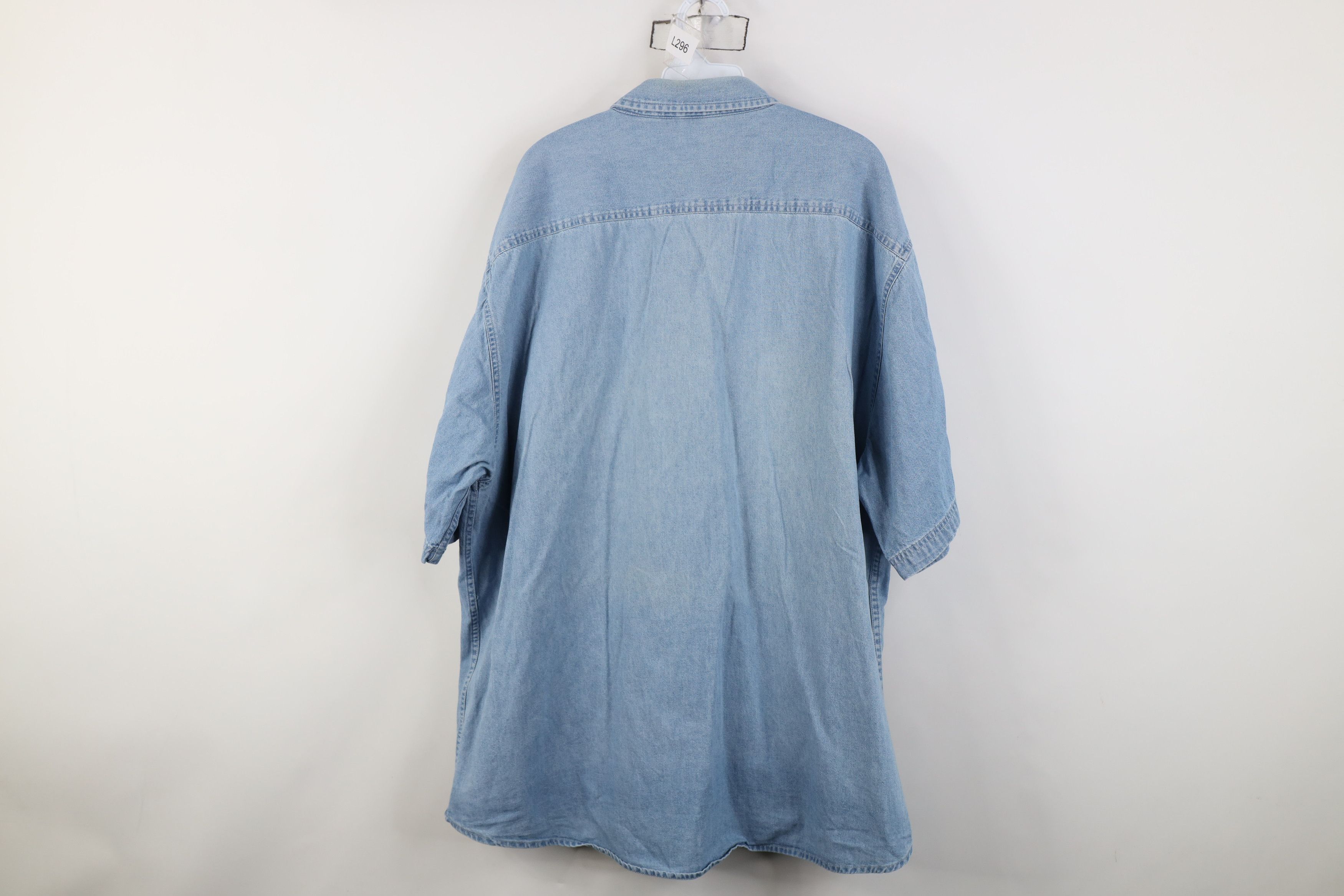 Vintage Vintage Y2K 2009 German American Festival Denim Button Shirt Size US XXL / EU 58 / 5 - 13 Thumbnail