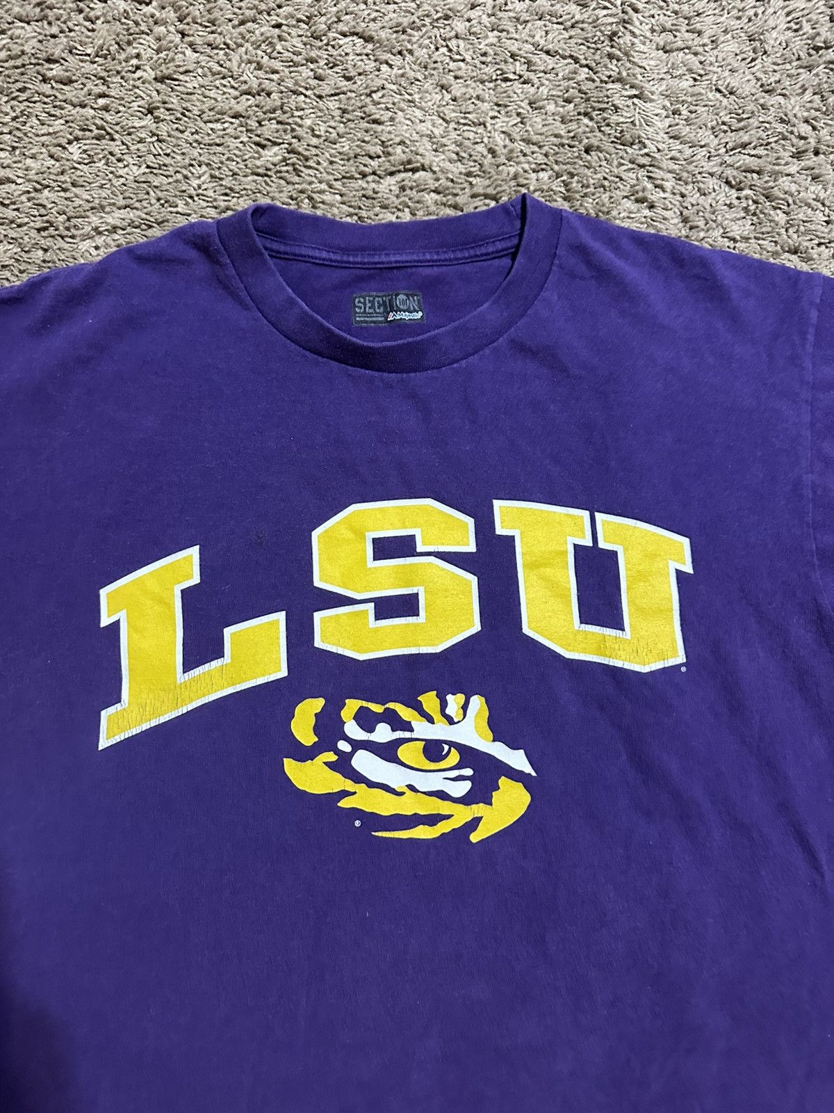 NCAA Vintage LSU Tigers shirt 00s size large Size US L / EU 52-54 / 3 - 2 Thumbnail
