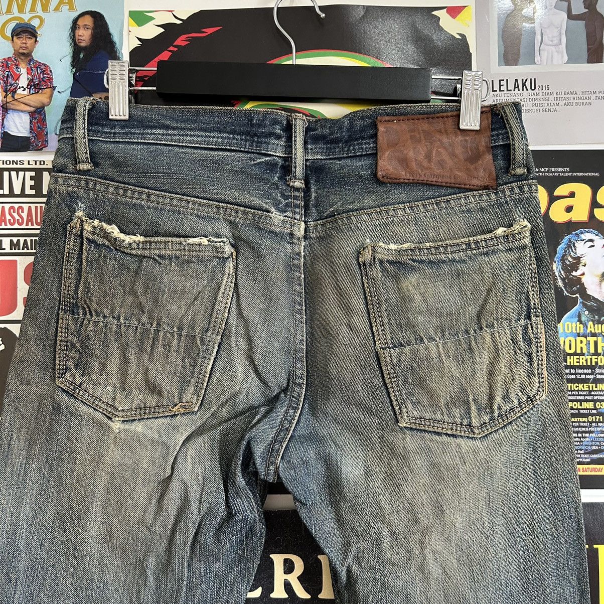 Vintage Vintage Denim Craft Selvedge Distressed Denim Size US 31 - 13 Thumbnail