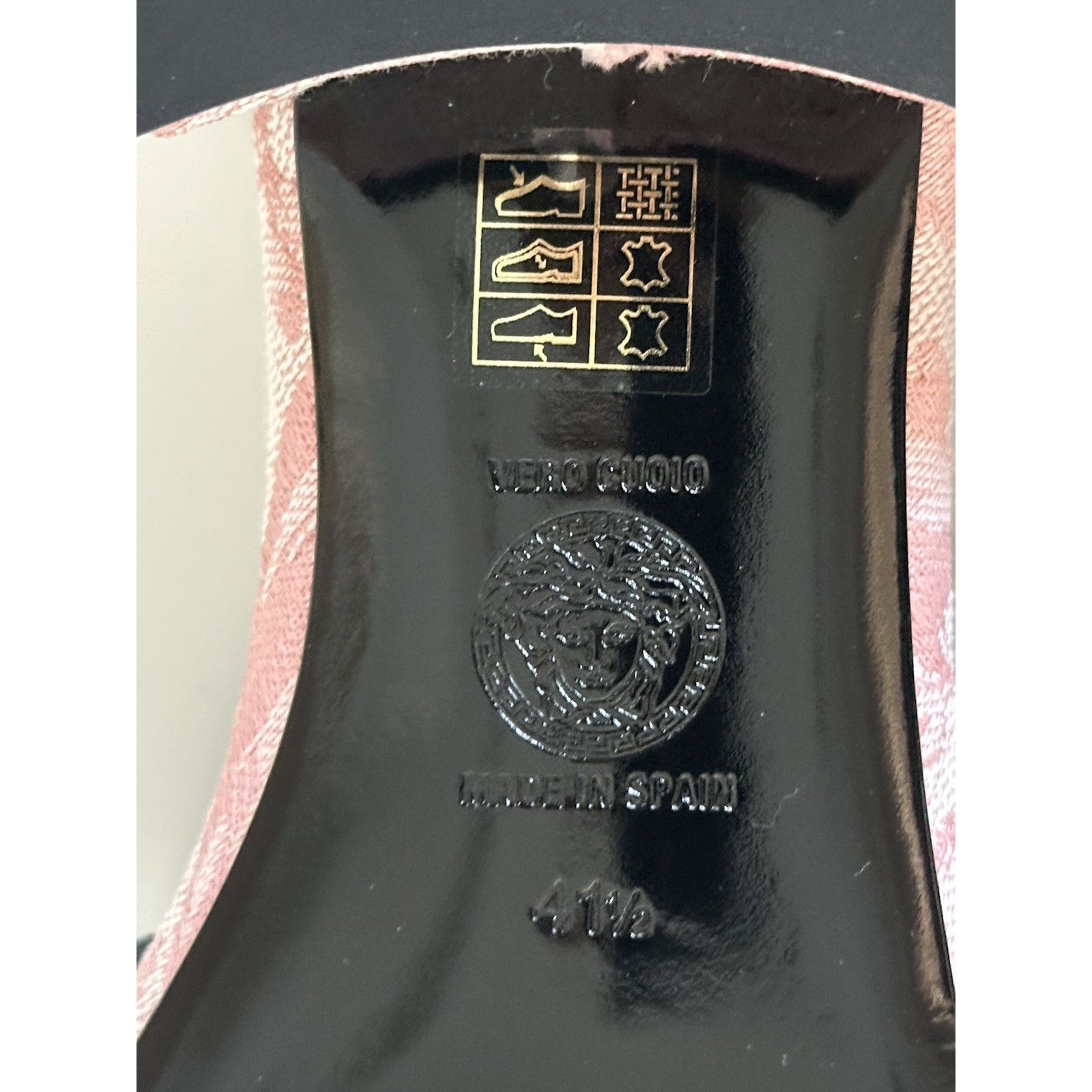 Versace VERSACE Womens Medusa Head Baby Pink Sandals 11.5 US 1014748 Size US 11.5 / IT 41.5 - 14 Thumbnail