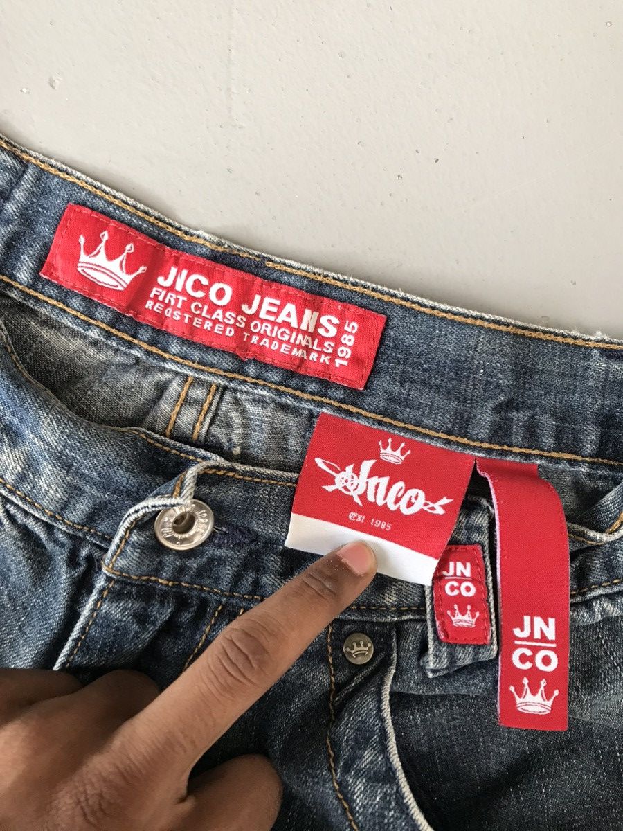JNCO × Southpole × Vintage Crazy vintage Jnco snake 🐍 embroidered denim jort Size US 28 / EU 44 - 7 Thumbnail