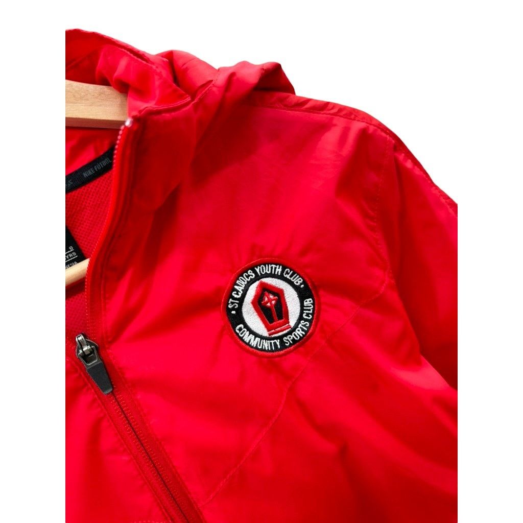 Nike 2000's Nike Youth Club Lightweight Windbreaker Jacket Size US L / EU 52-54 / 3 - 5 Thumbnail