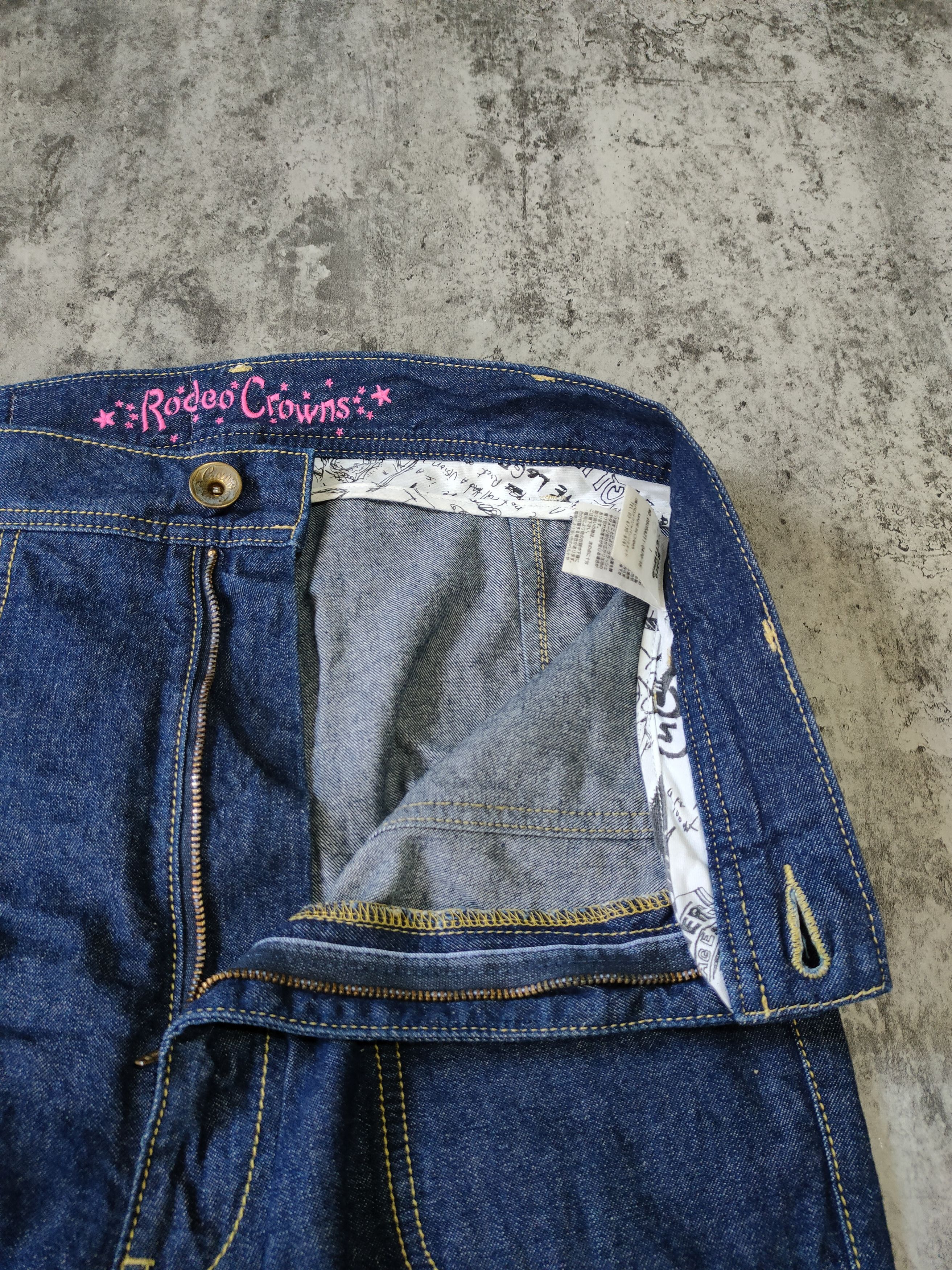 Hysteric Glamour × Japanese Brand × Kapital Rodeo Crowns Japan Bagy Carpenter Pans Size US 31 - 10 Thumbnail
