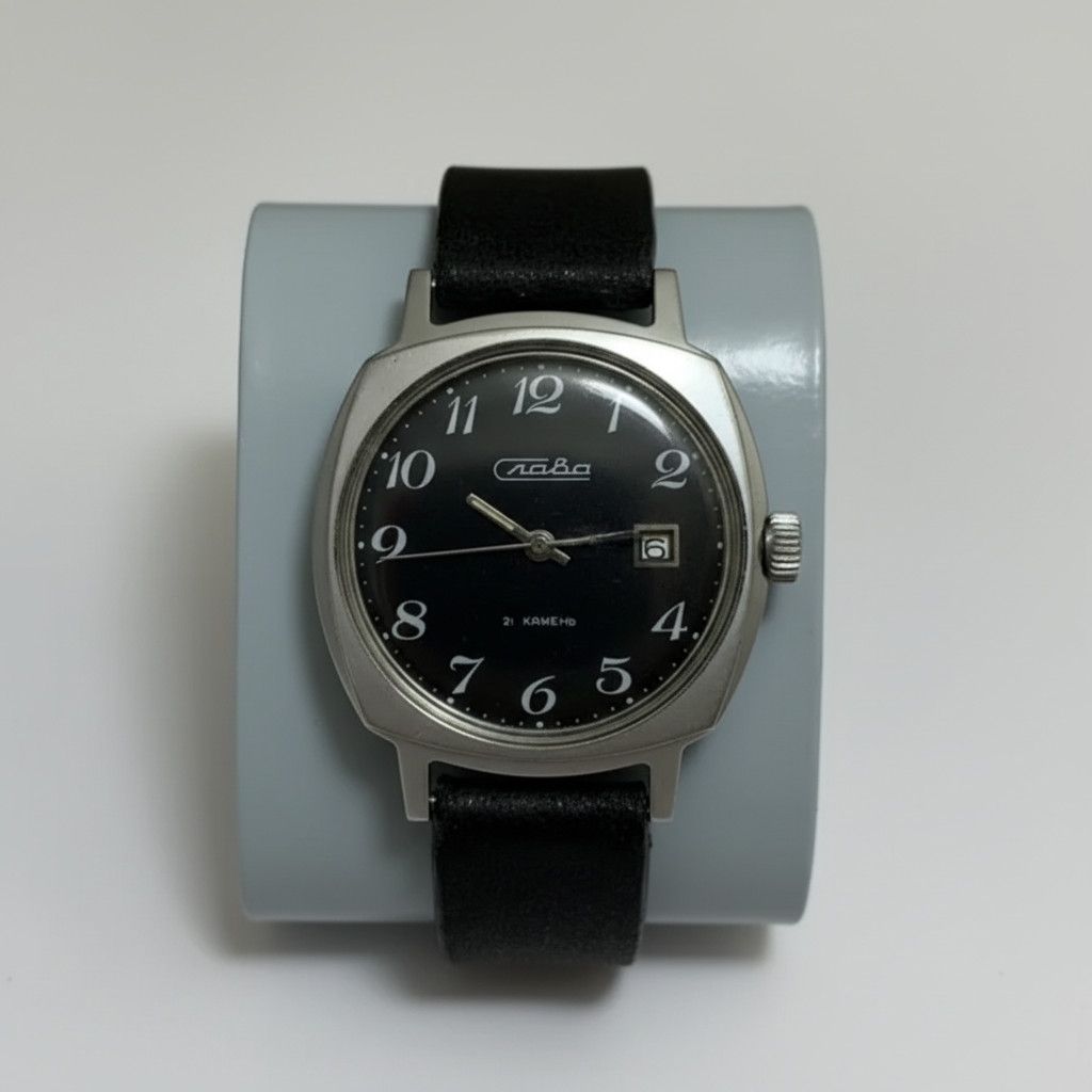 Vintage Vintages Soviet Era Men's Mechanical Slava Wristwatch Size ONE SIZE - 1 Thumbnail